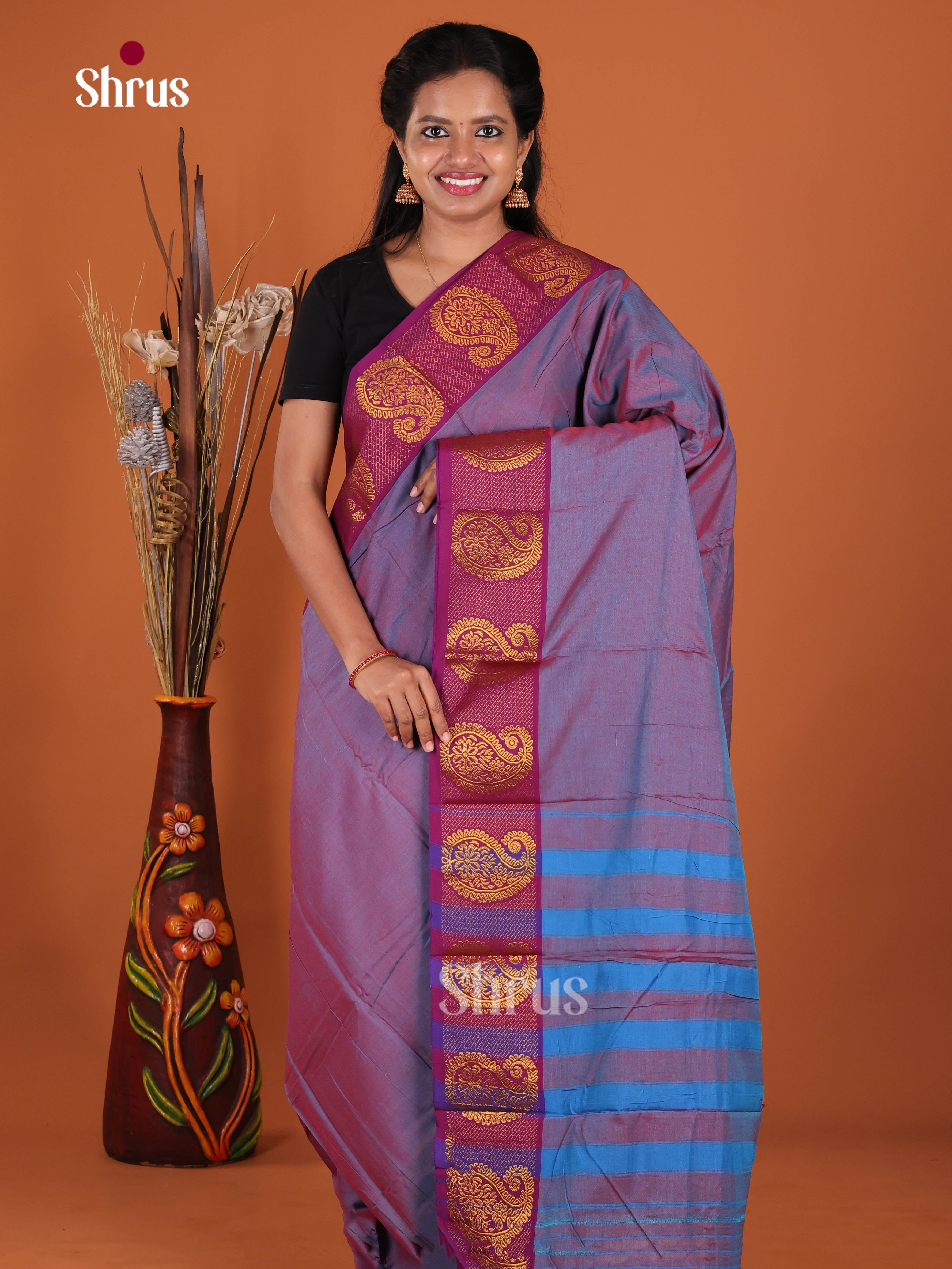 DJS10302 - Narayanpet Cotton Saree