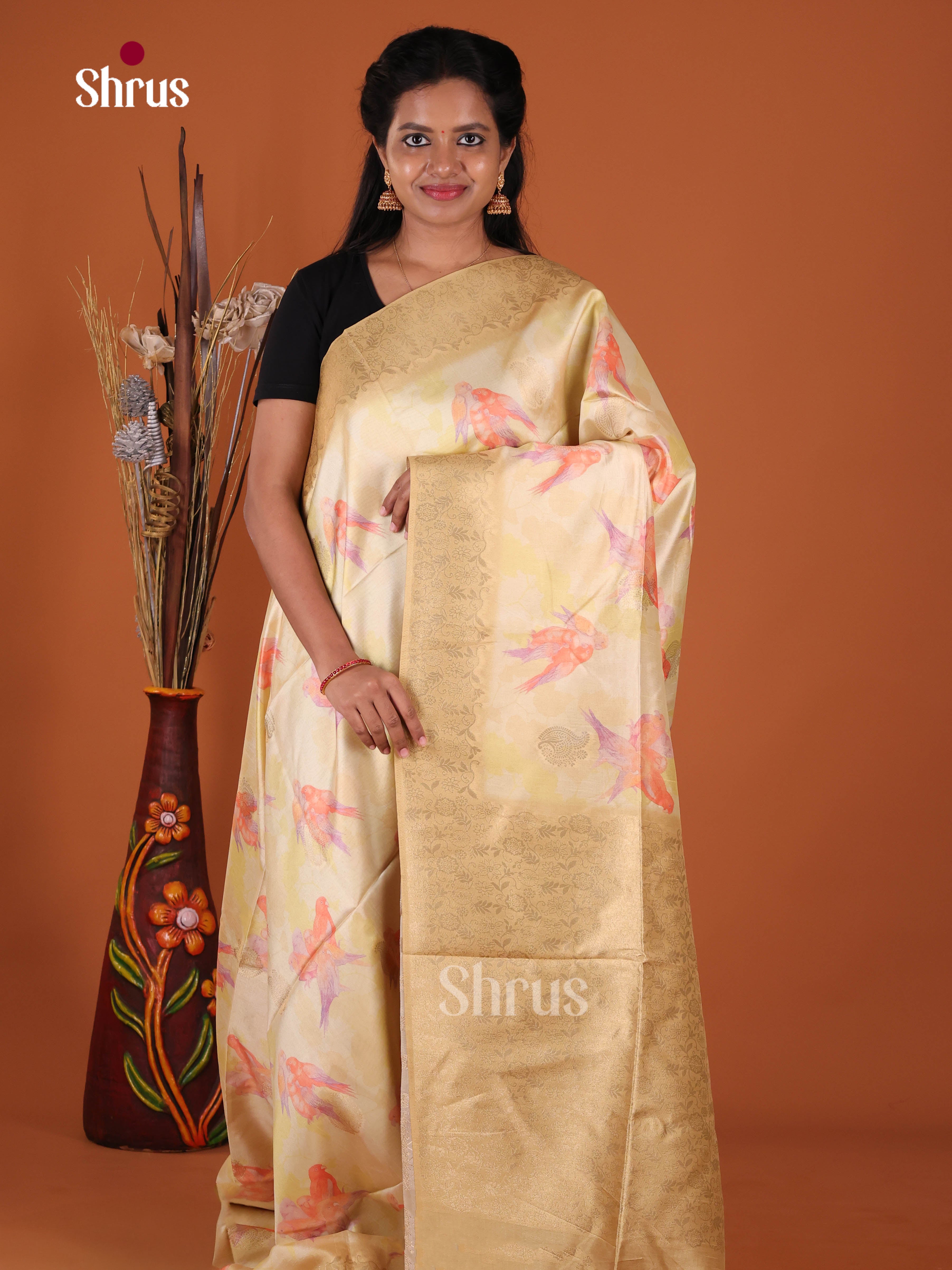 DJS10643 - Semi Jute Saree