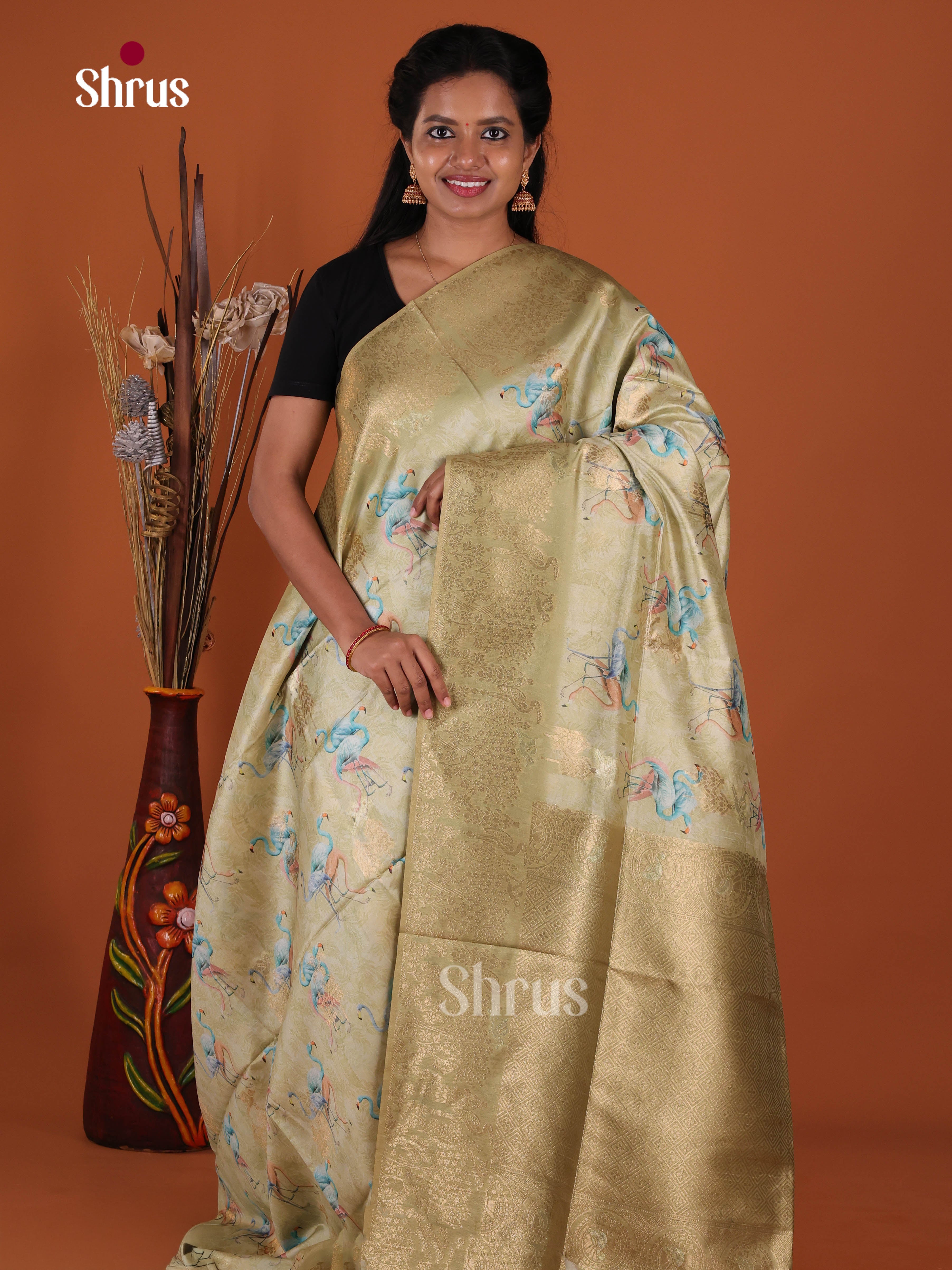 DJS10650 - Semi Jute Saree
