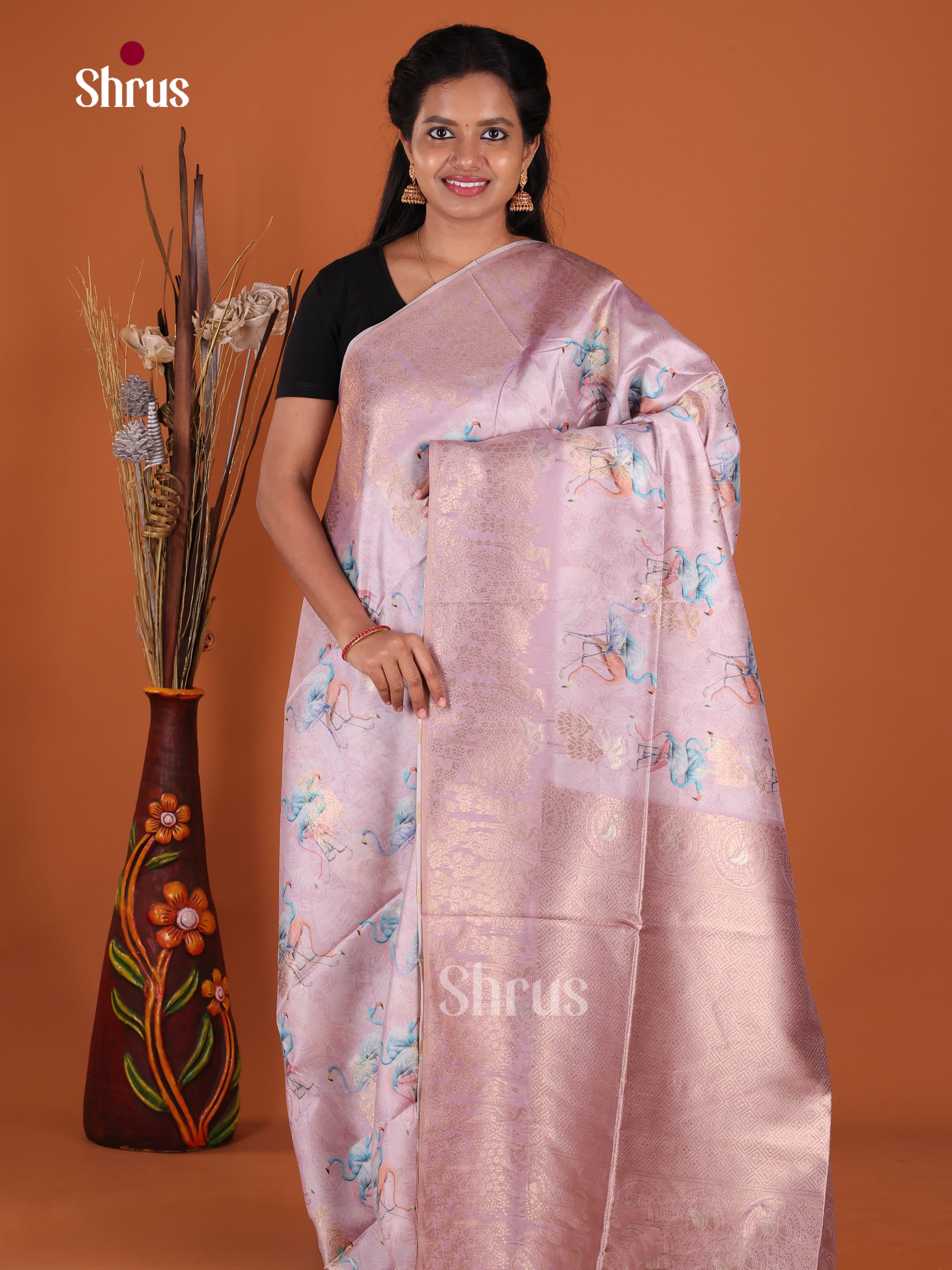 DJS10651 - Semi Jute Saree