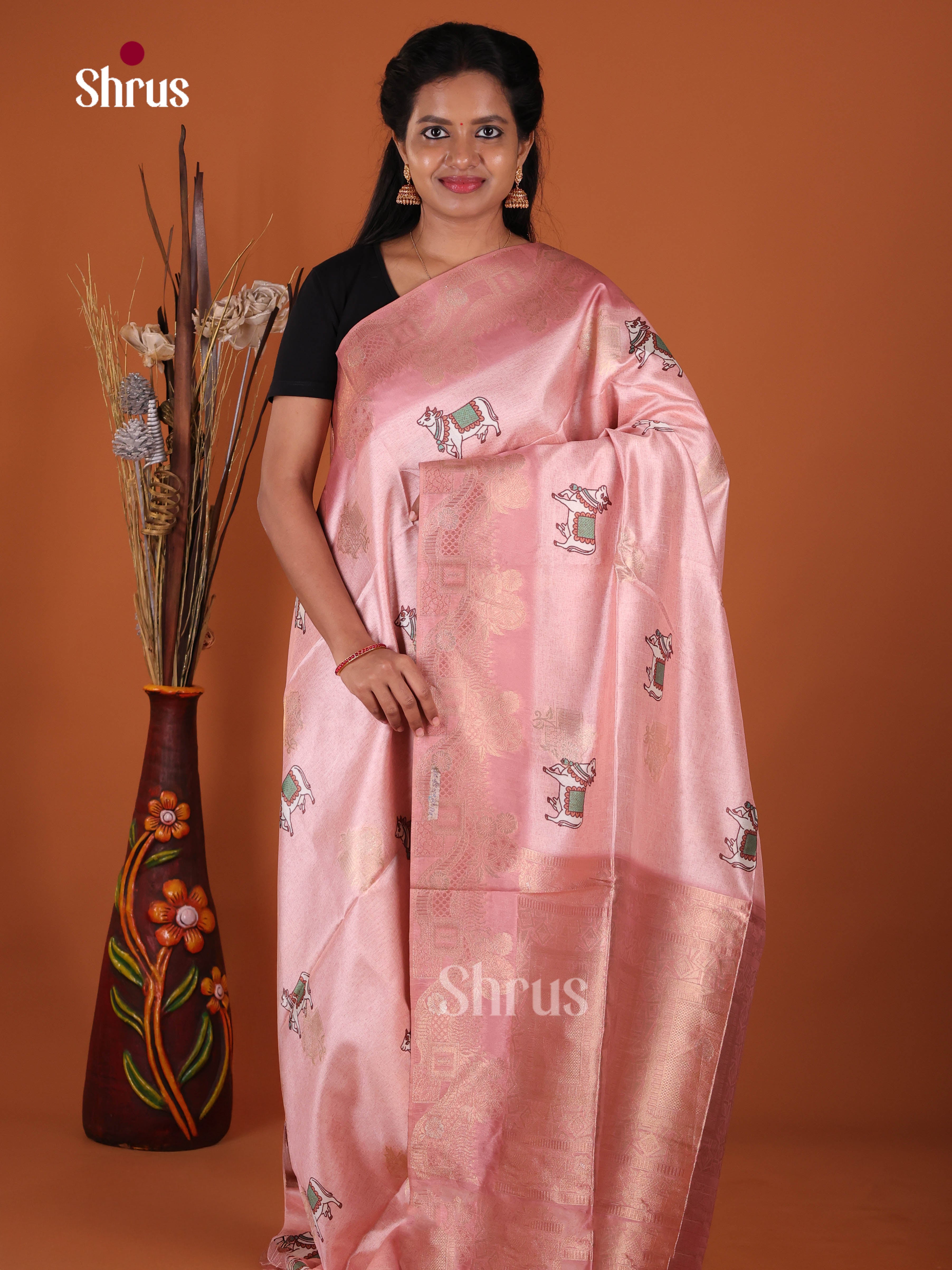 DJS10657 - Semi Jute Saree
