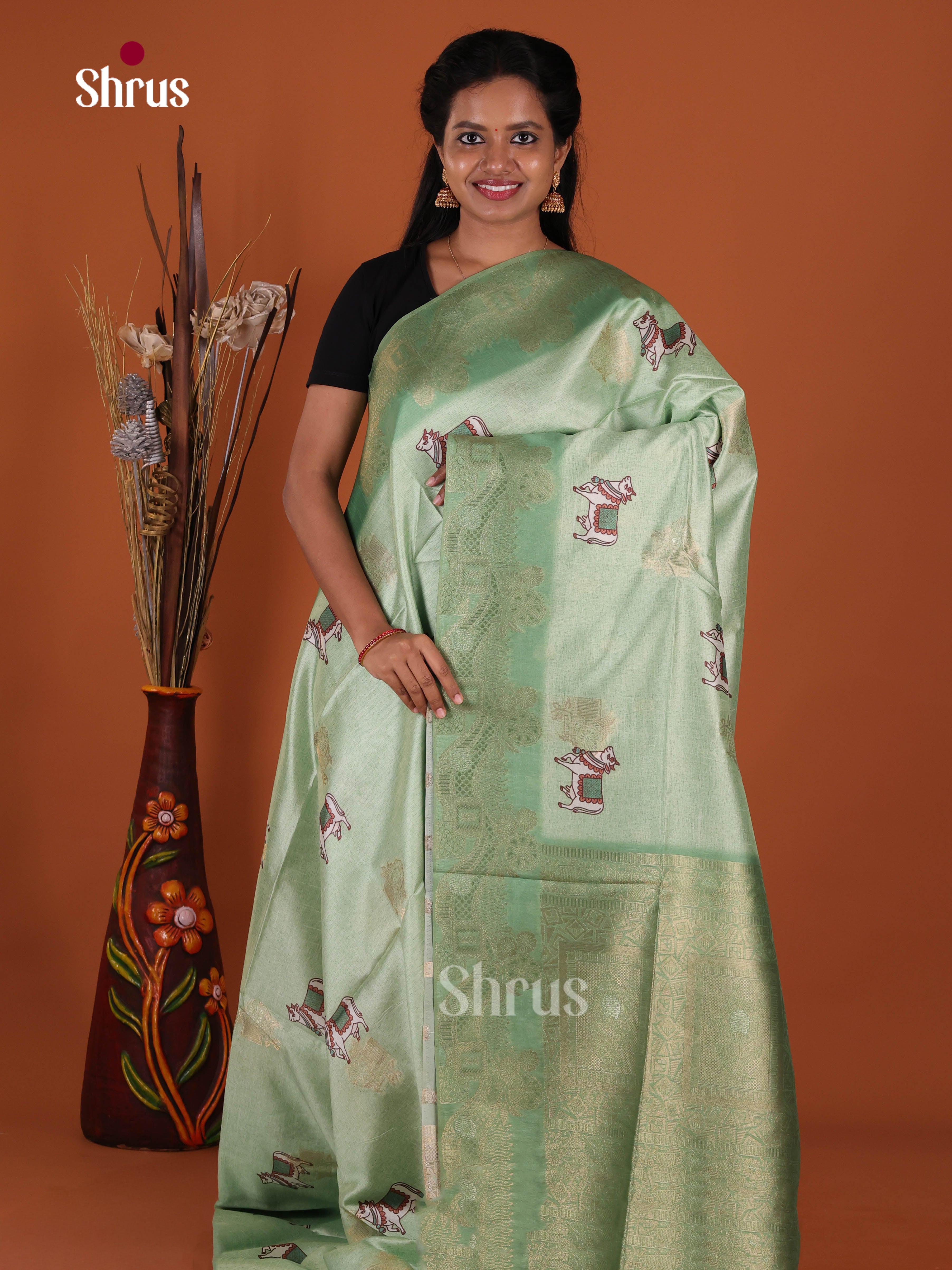 DJS10660 - Semi Jute Saree
