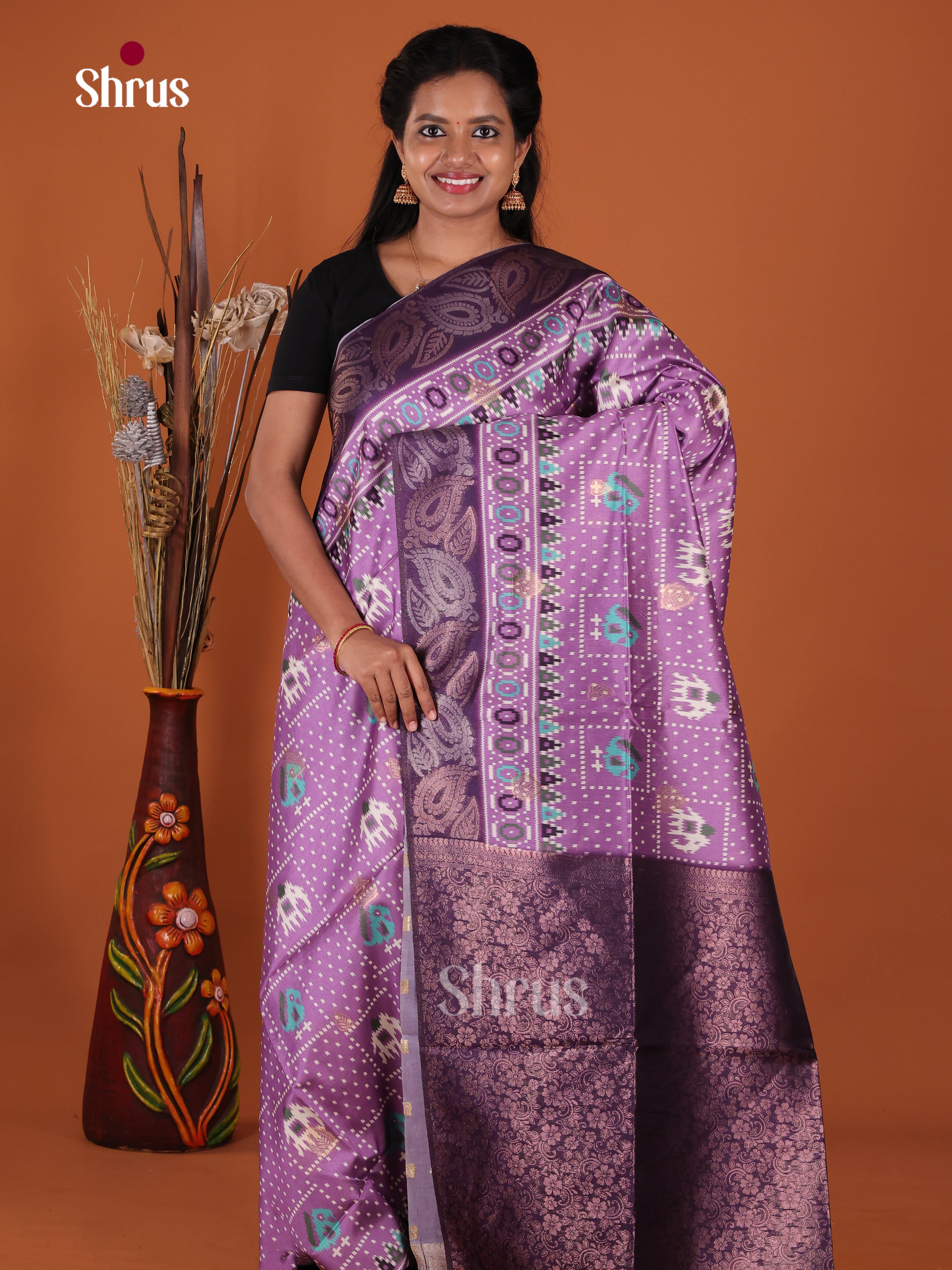 DJS10661 - Semi Jute Saree