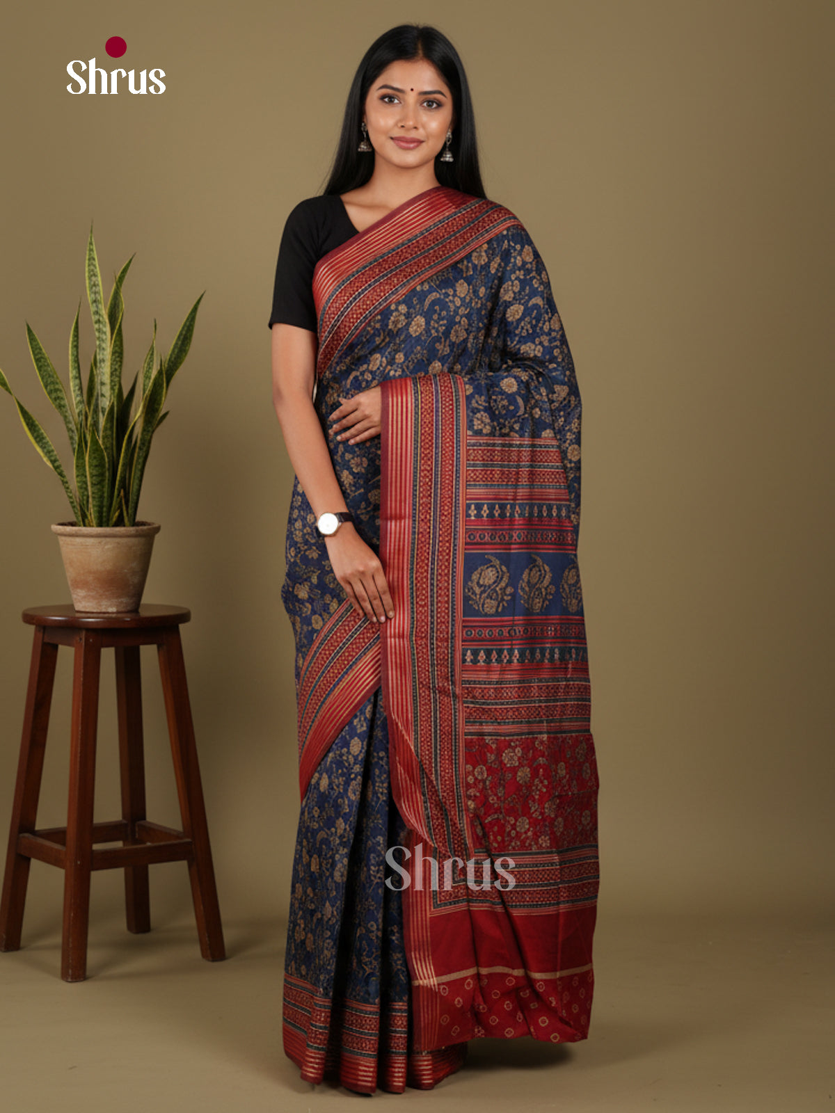 DJS11009 - Art Modal Saree - Shop on Shrus.com
