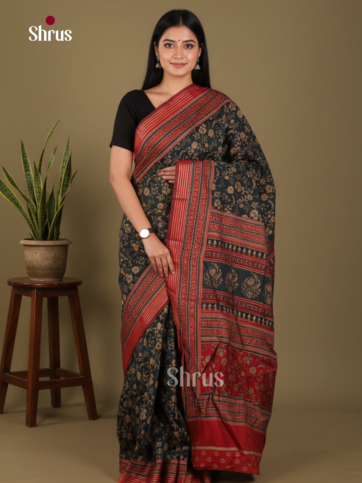 DJS11010 - Art Modal Saree - Shop on Shrus.com