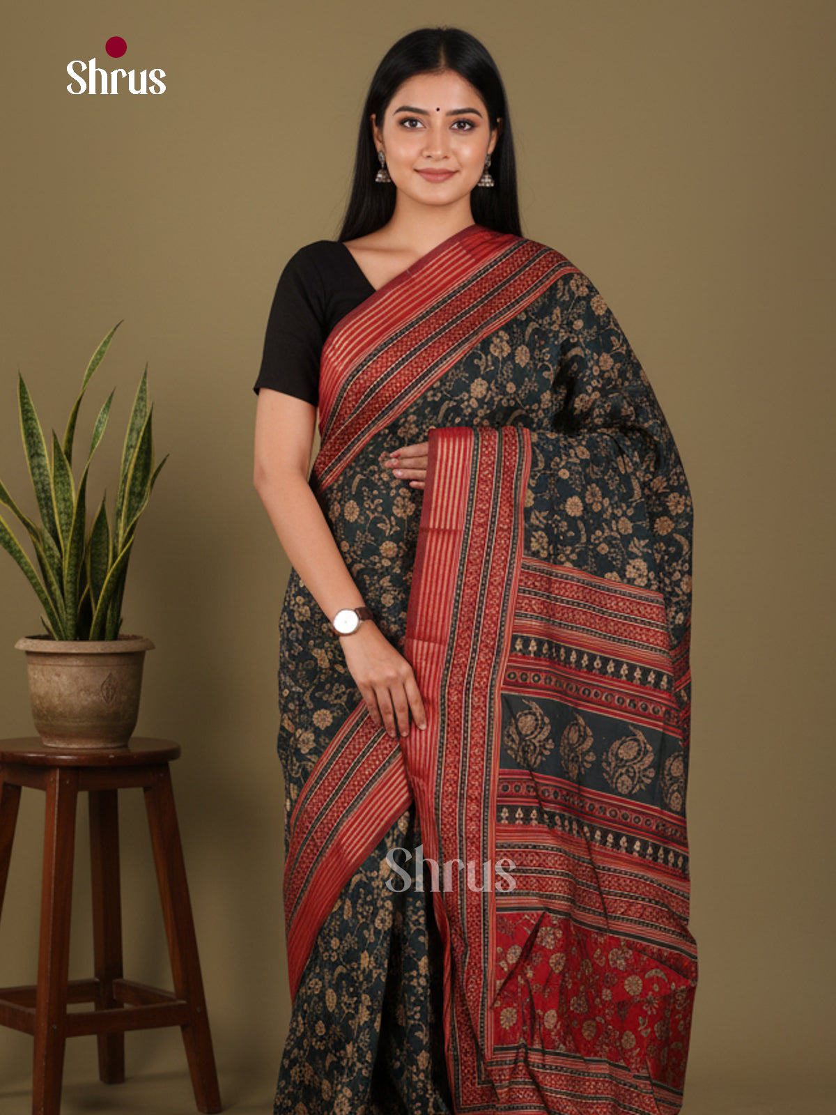 DJS11010 - Art Modal Saree - Shop on Shrus.com