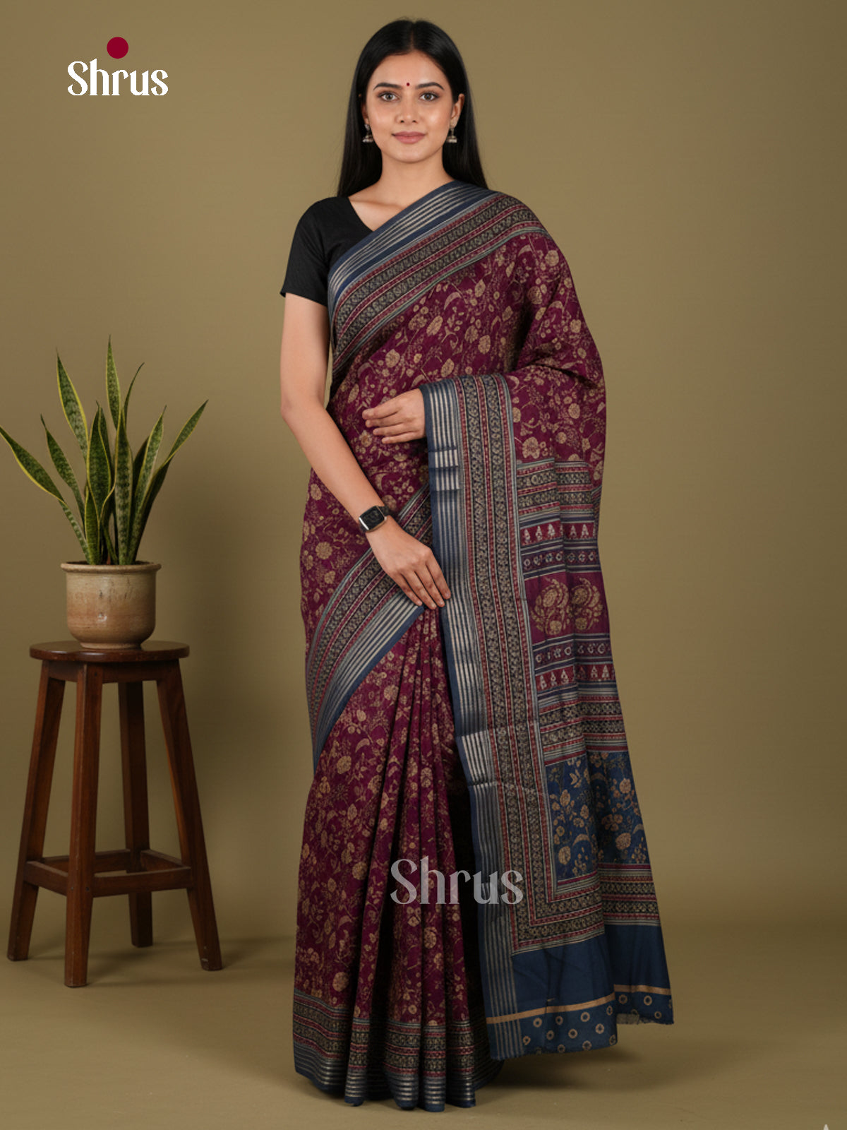DJS11012 - Art Modal Saree - Shop on Shrus.com