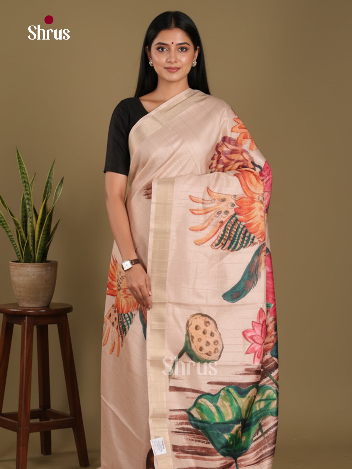 DJS11031 - Semi Gicha Saree