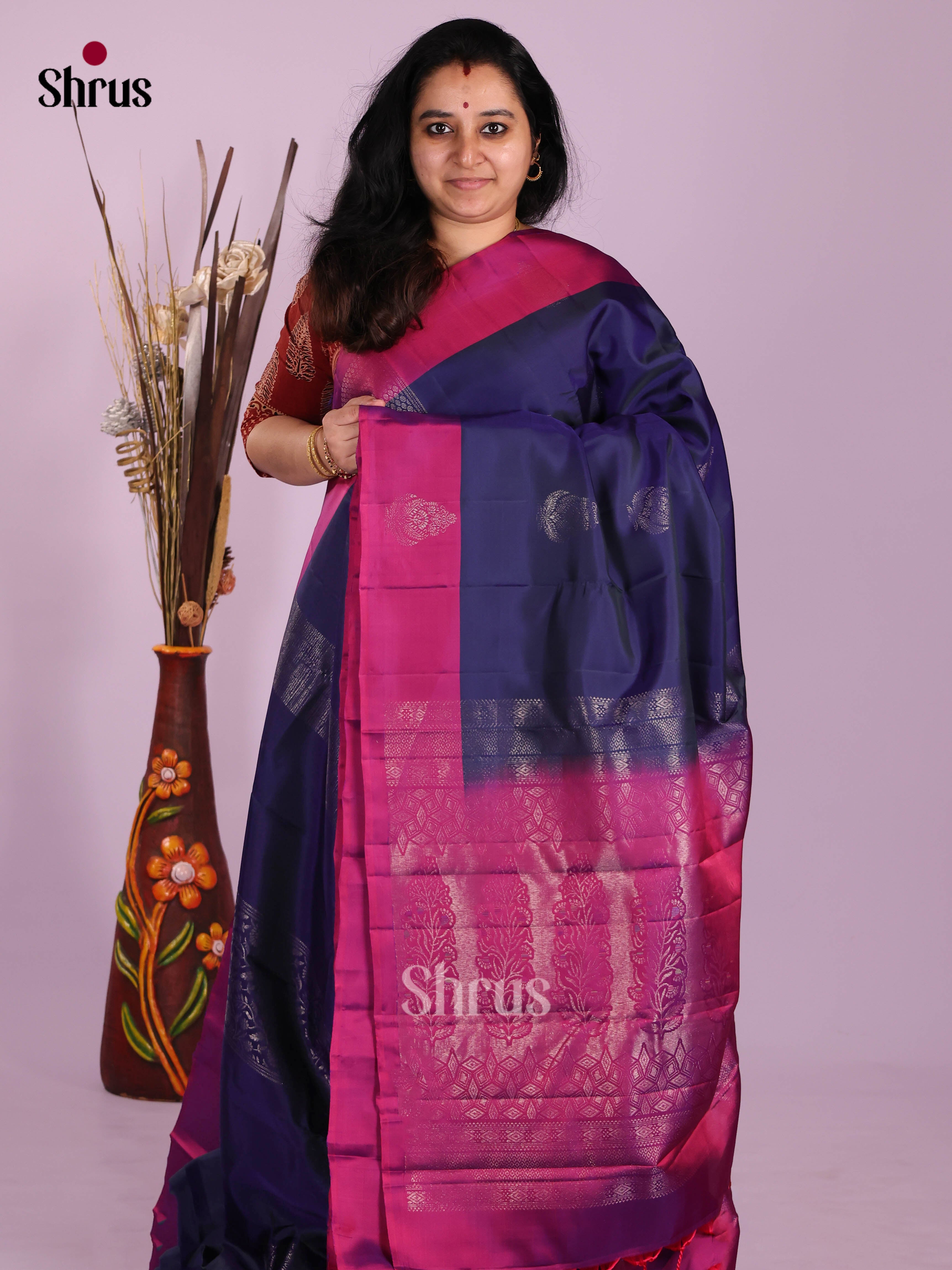 DJS11093 - Softsilk-halfpure Saree