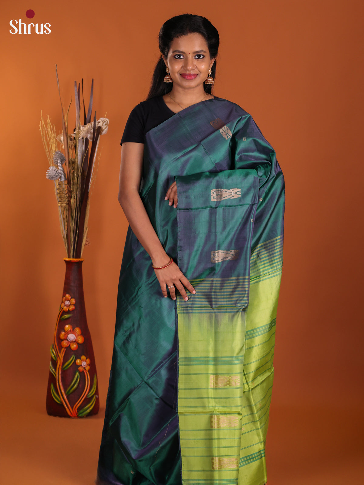 DJS13025 - Banana Pith Saree - Shop on Shrus.com