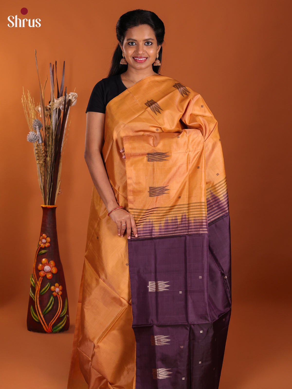 DJS13028 - Banana Pith Saree - Shop on Shrus.com