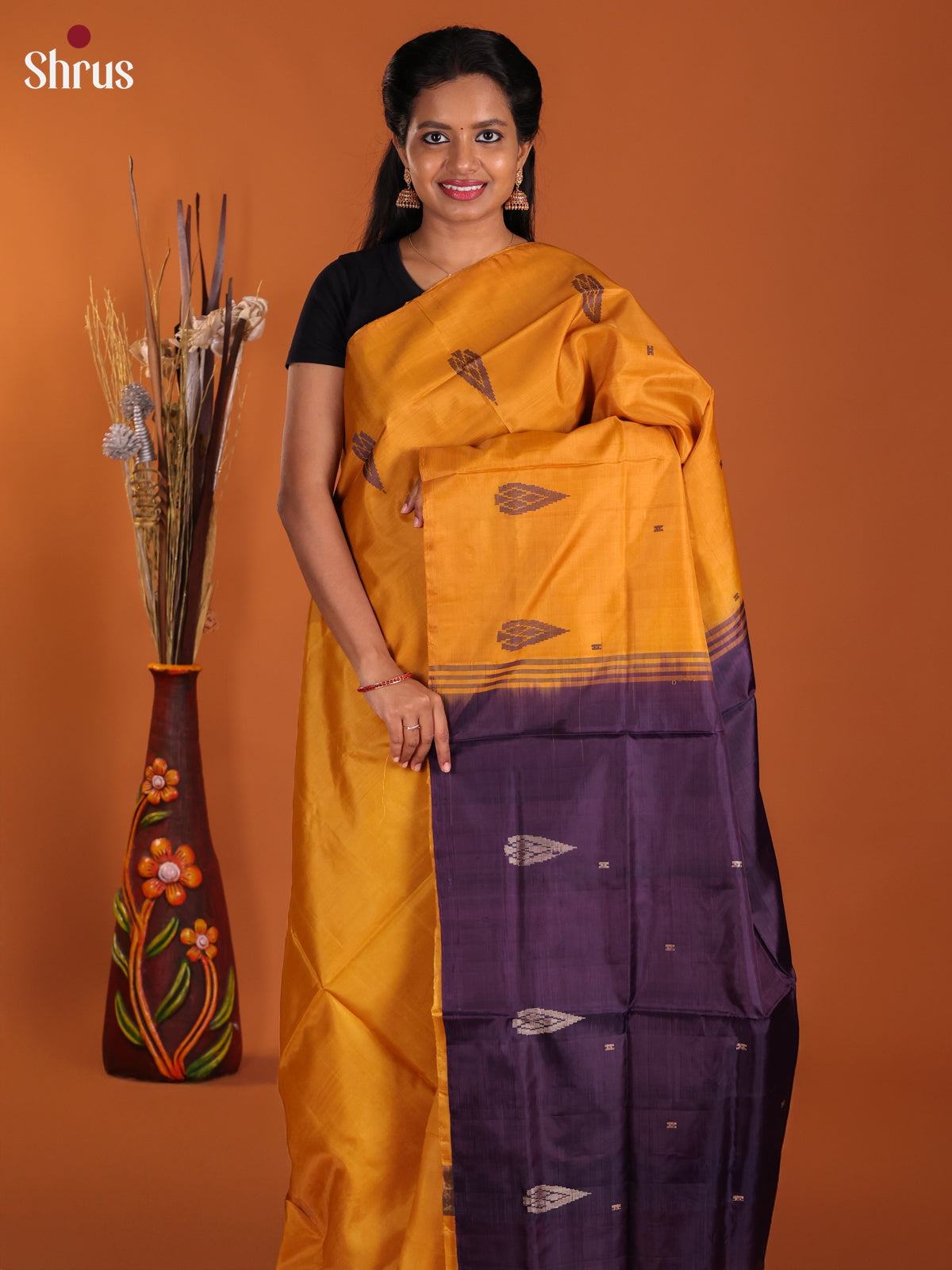 DJS13031 - Banana Pith Saree - Shop on Shrus.com