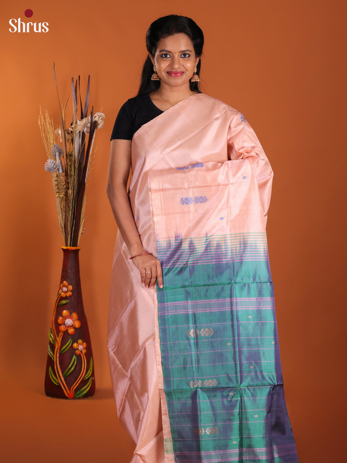 DJS13048 - Banana Pith Saree - Shop on Shrus.com