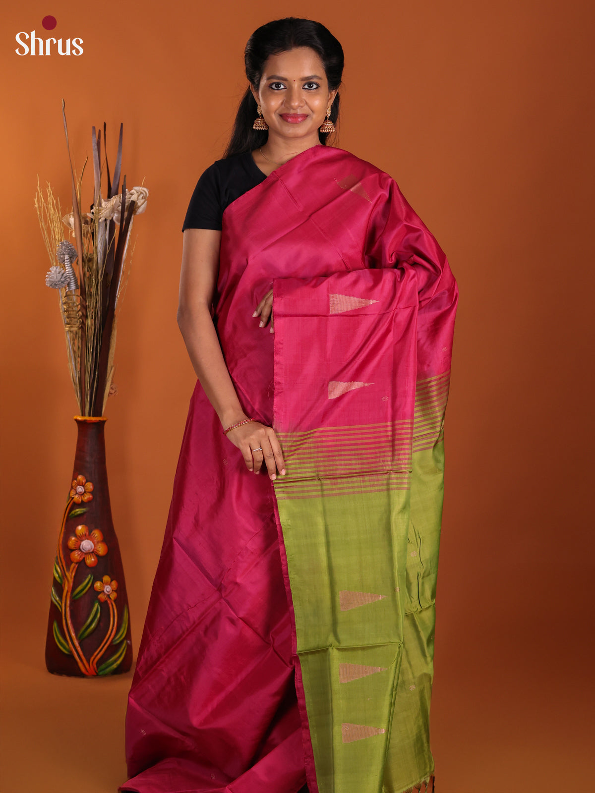 DJS13059 - Banana Pith Saree - Shop on Shrus.com