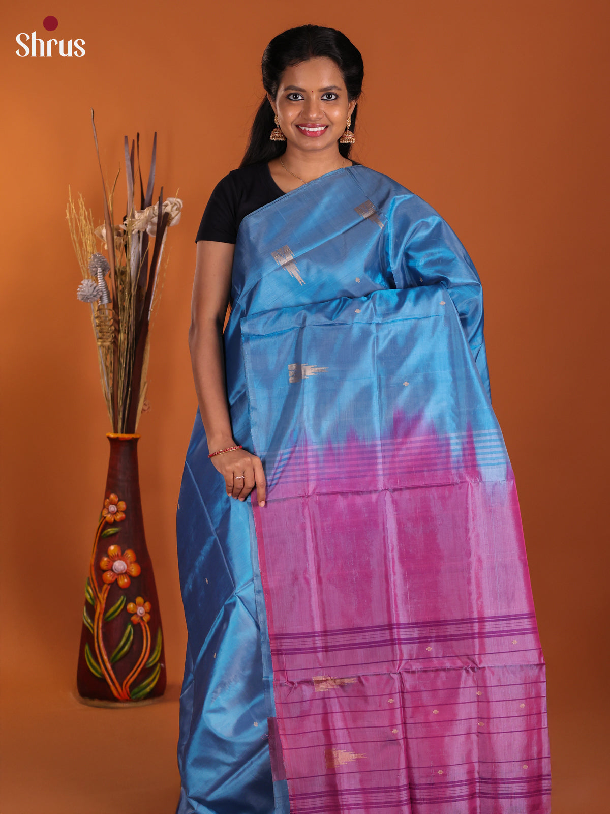 DJS13062 - Banana Pith Saree - Shop on Shrus.com