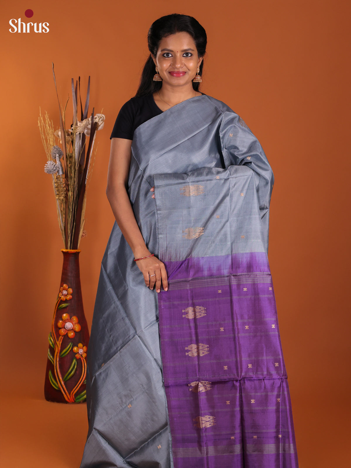 DJS13066 - Banana Pith Saree - Shop on Shrus.com