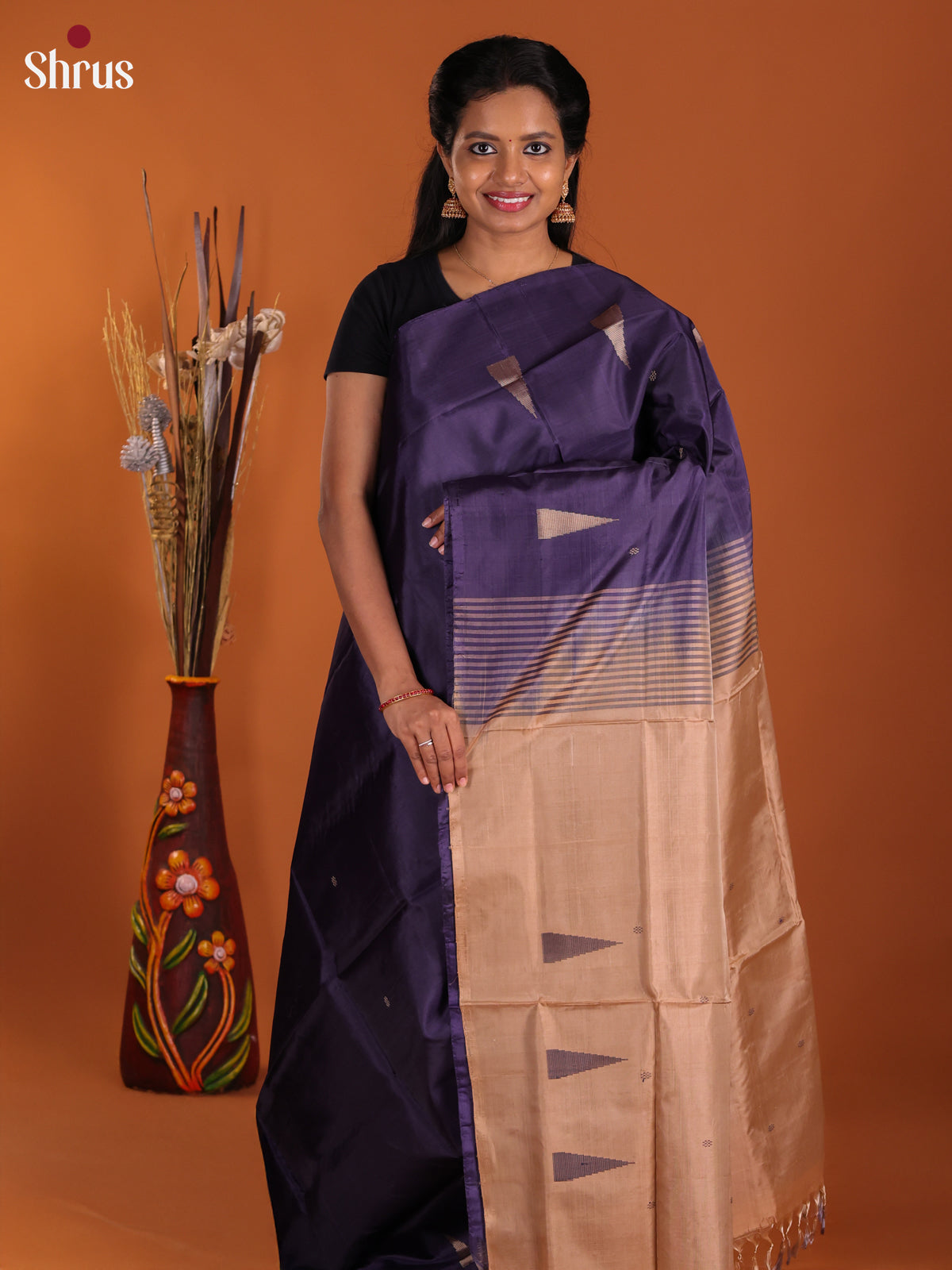 DJS13073 - Banana Pith Saree - Shop on Shrus.com