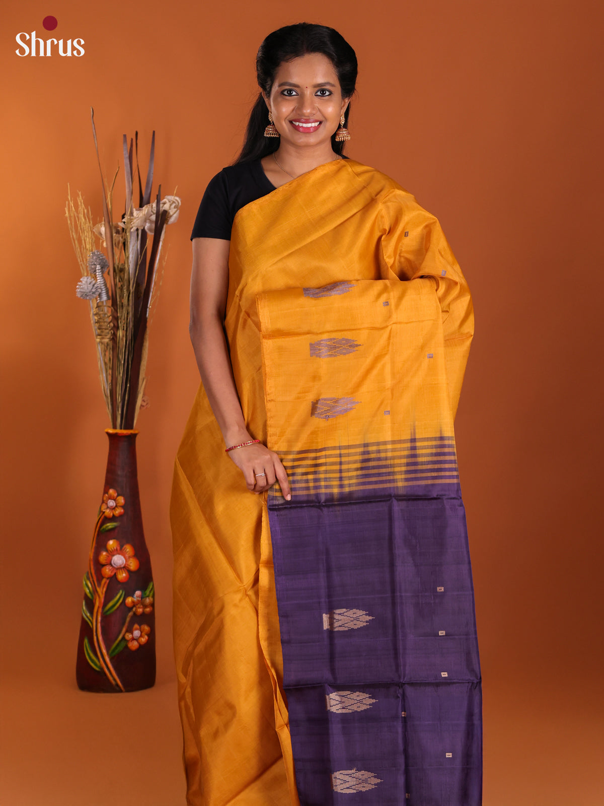 DJS13114 - Banana Pith Saree - Shop on Shrus.com