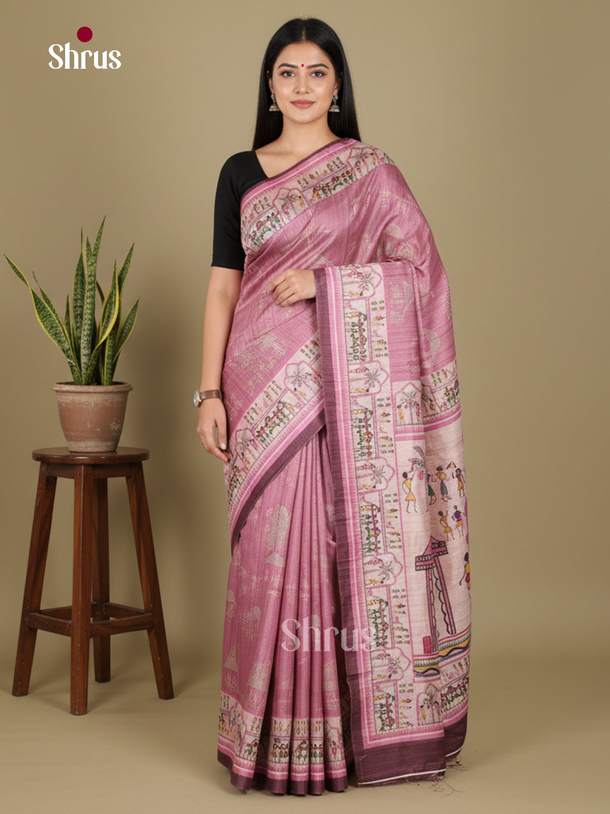 DJS13134 - Butter silk Saree