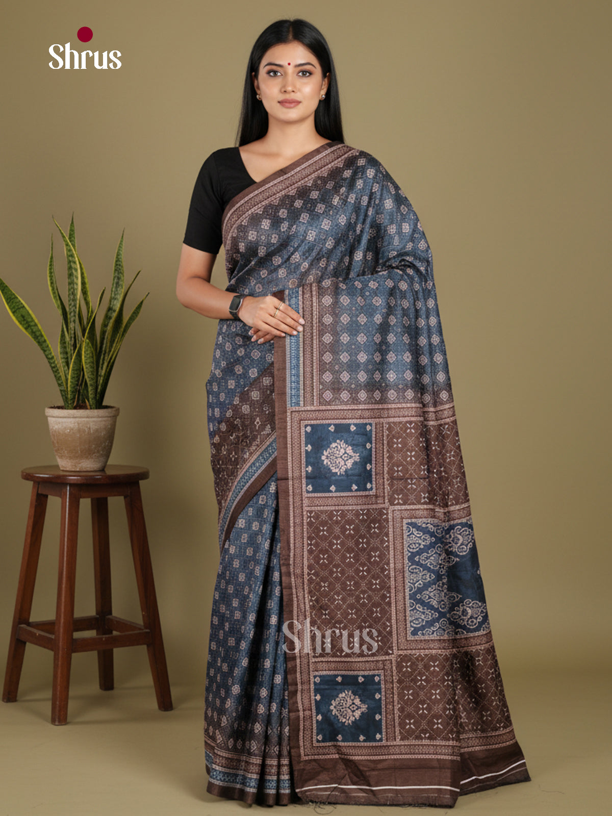 DJS13139 - Butter silk Saree