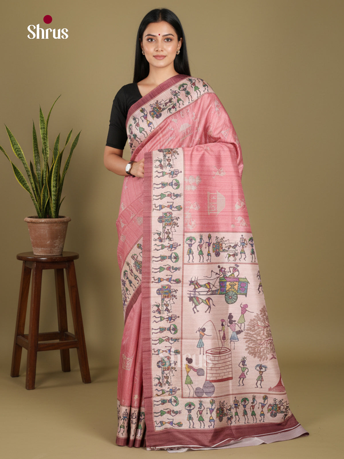 DJS13141 - Butter silk Saree