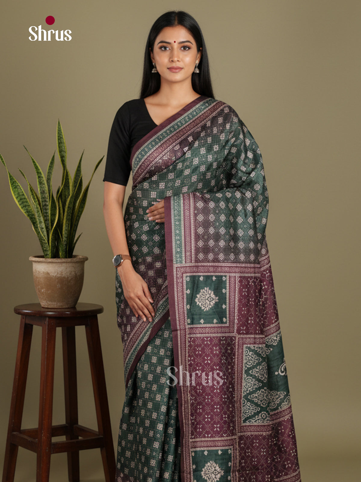 DJS13148 - Butter silk Saree