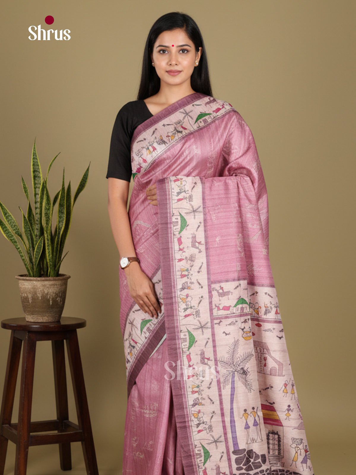 DJS13149 - Butter silk Saree