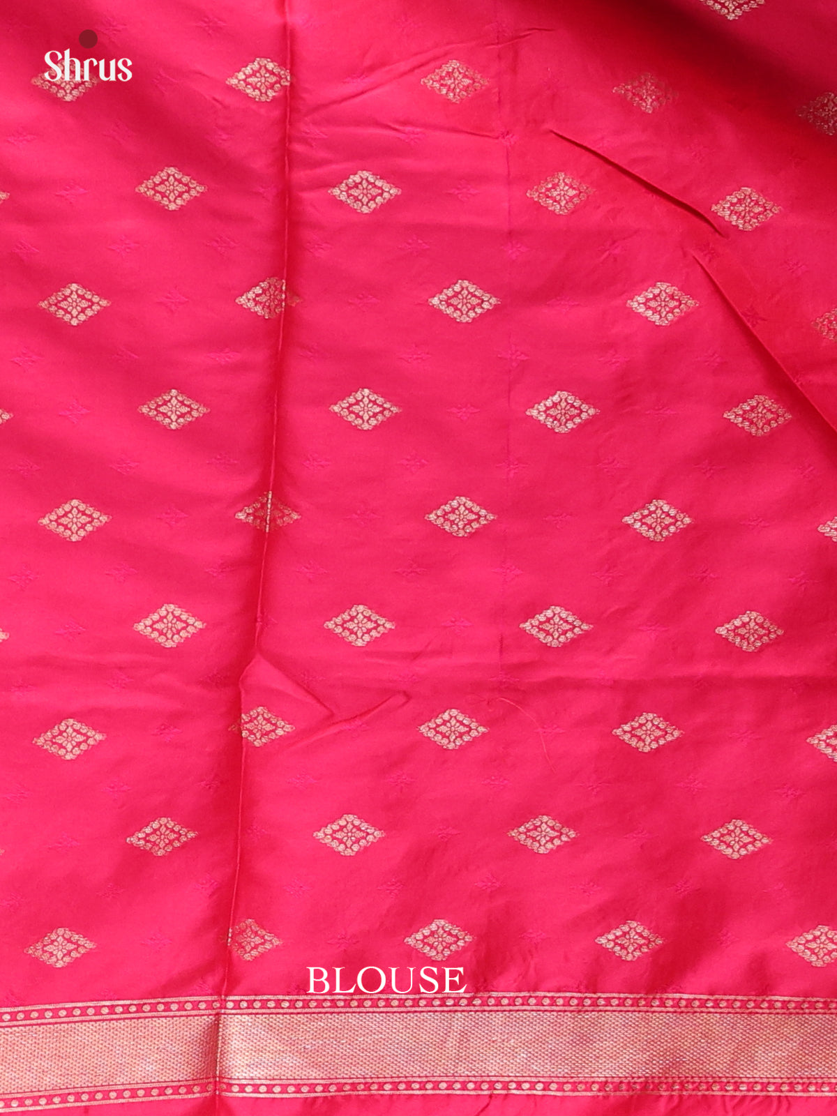 Pink - Semi Softsilk Saree