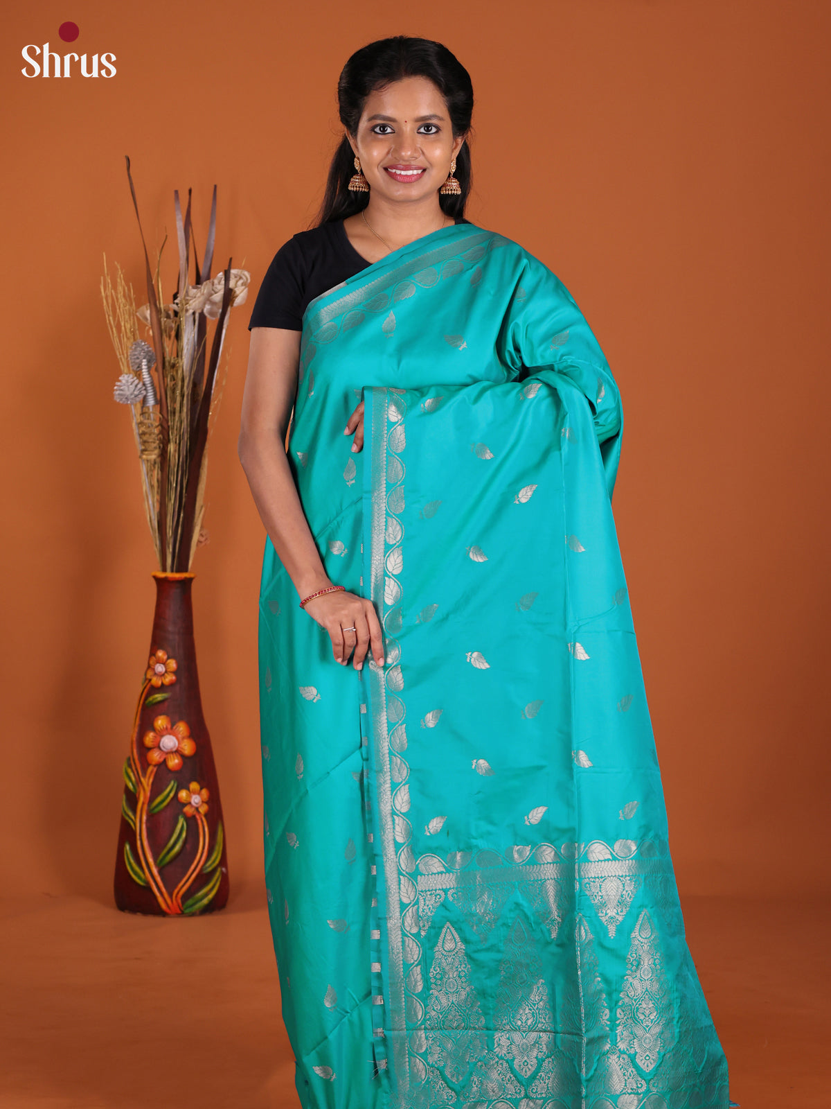 DJS13157 - Semi Softsilk Saree