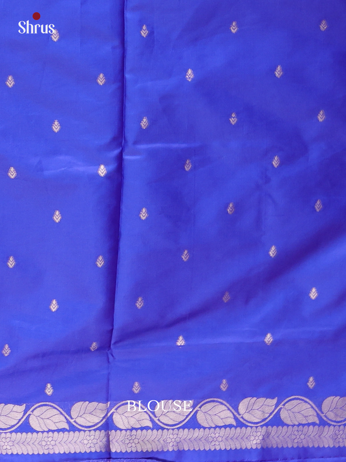 Blue - Semi Softsilk Saree