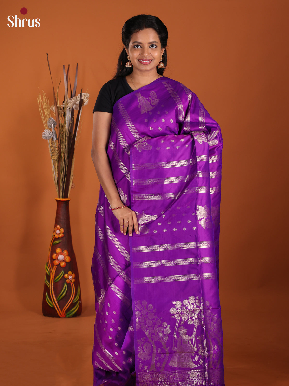 Vadamalli - Semi Softsilk Saree