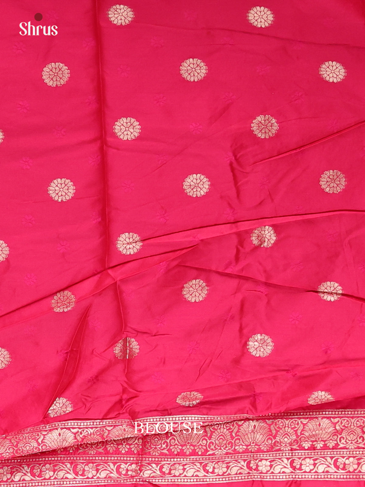 Pink - Semi Softsilk Saree