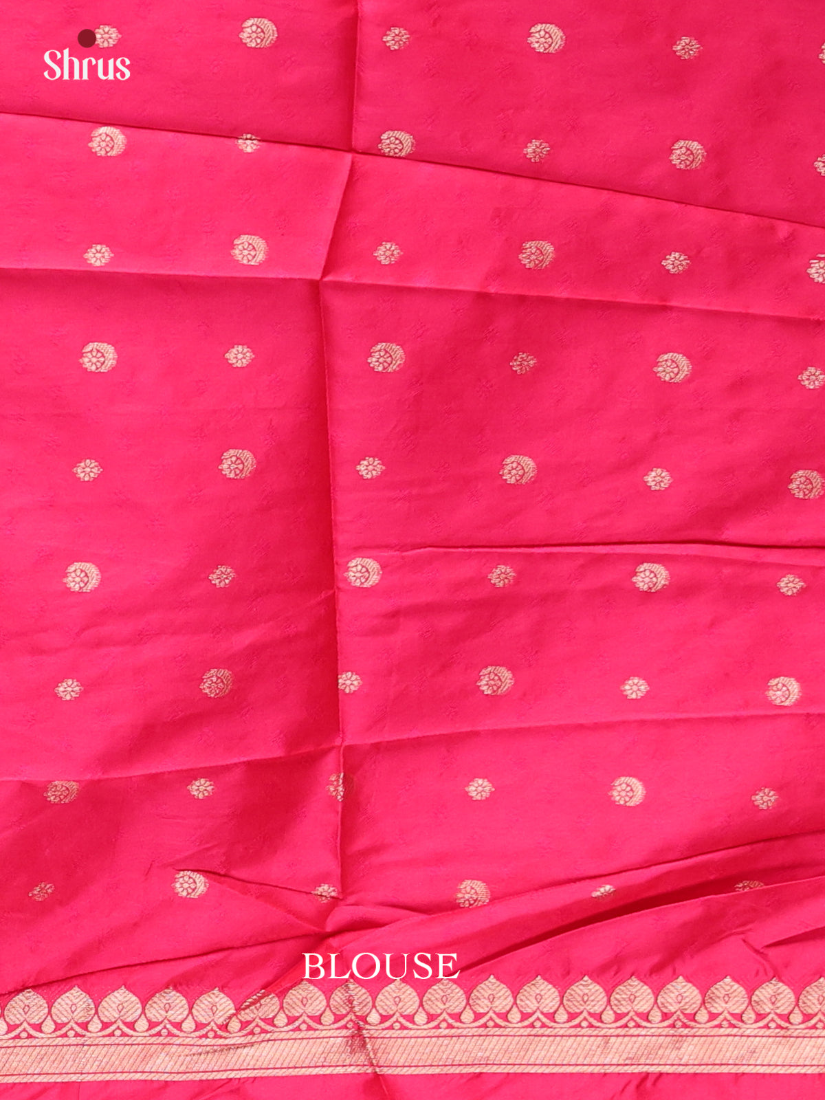 Pink - Semi Softsilk Saree