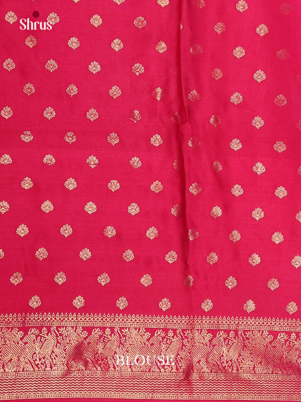 Mustard & Red- Semi Modal  Saree