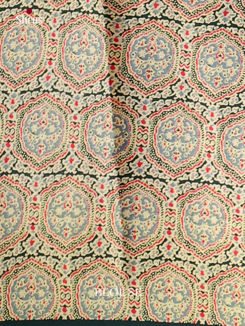 Green - Semi Modal  Saree