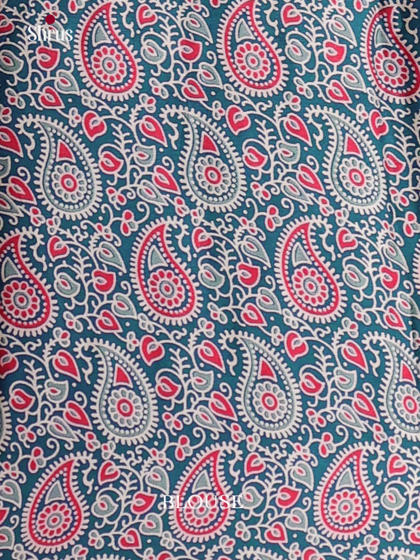 Blue - Semi Modal  Saree