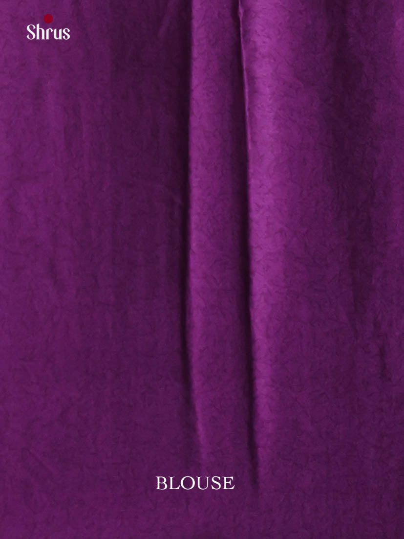 Violet- Semi Modal  Saree