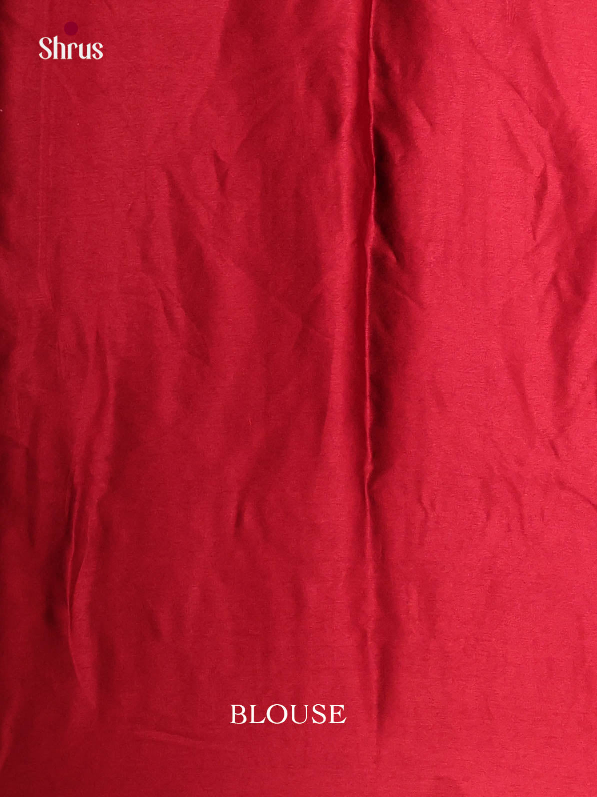 Red - Semi Modal  Saree