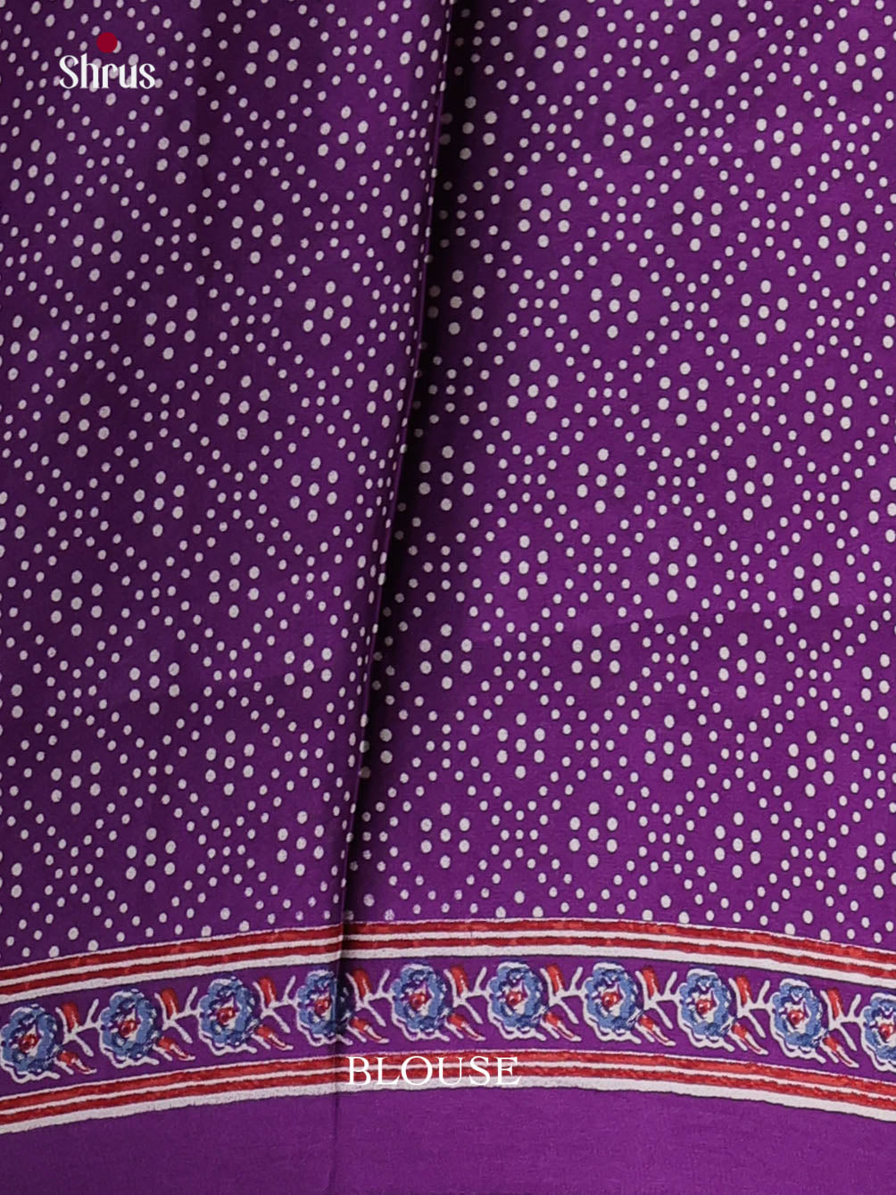 Violet- Semi Modal  Saree