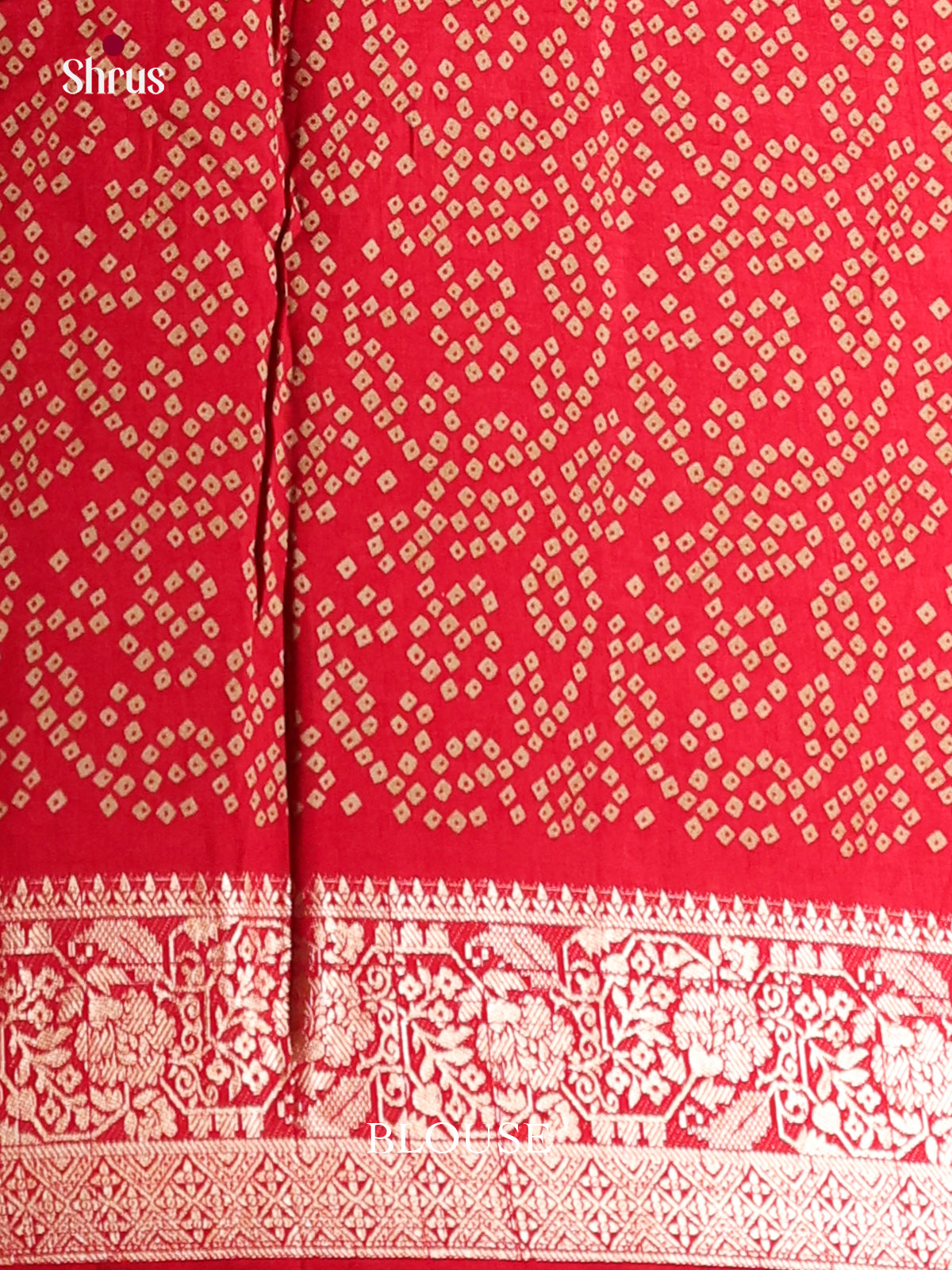 DJS14124 - Bandhini Saree - Shop on Shrus.com