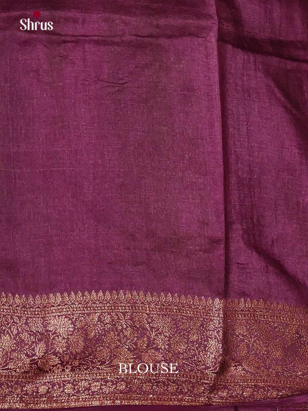 Serene Light Green Handloom Tussar Silk Saree With Golden Motifs & Purple Border