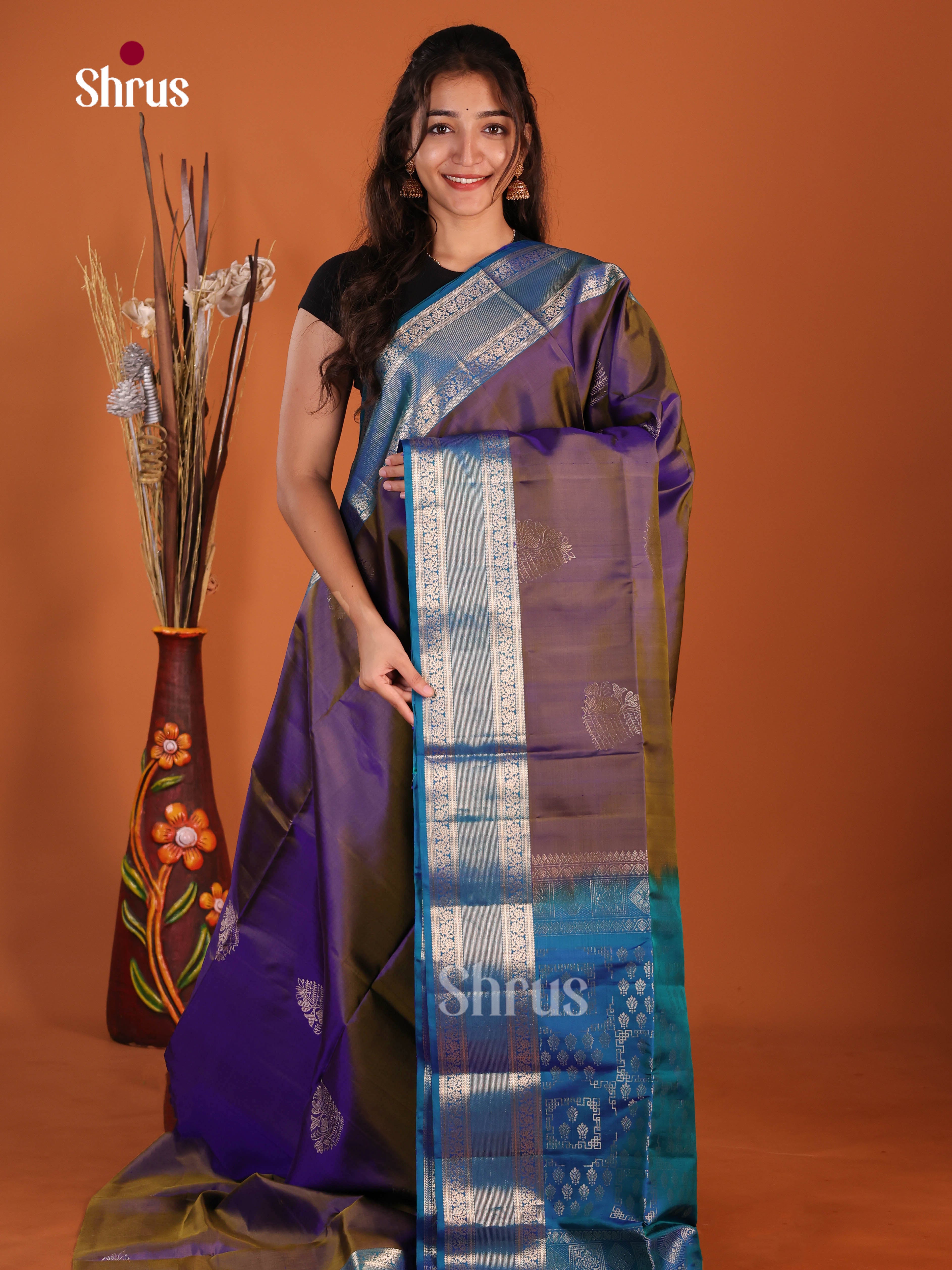 DJS14176 - Soft Silk (HR) Saree - Shop on Shrus.com