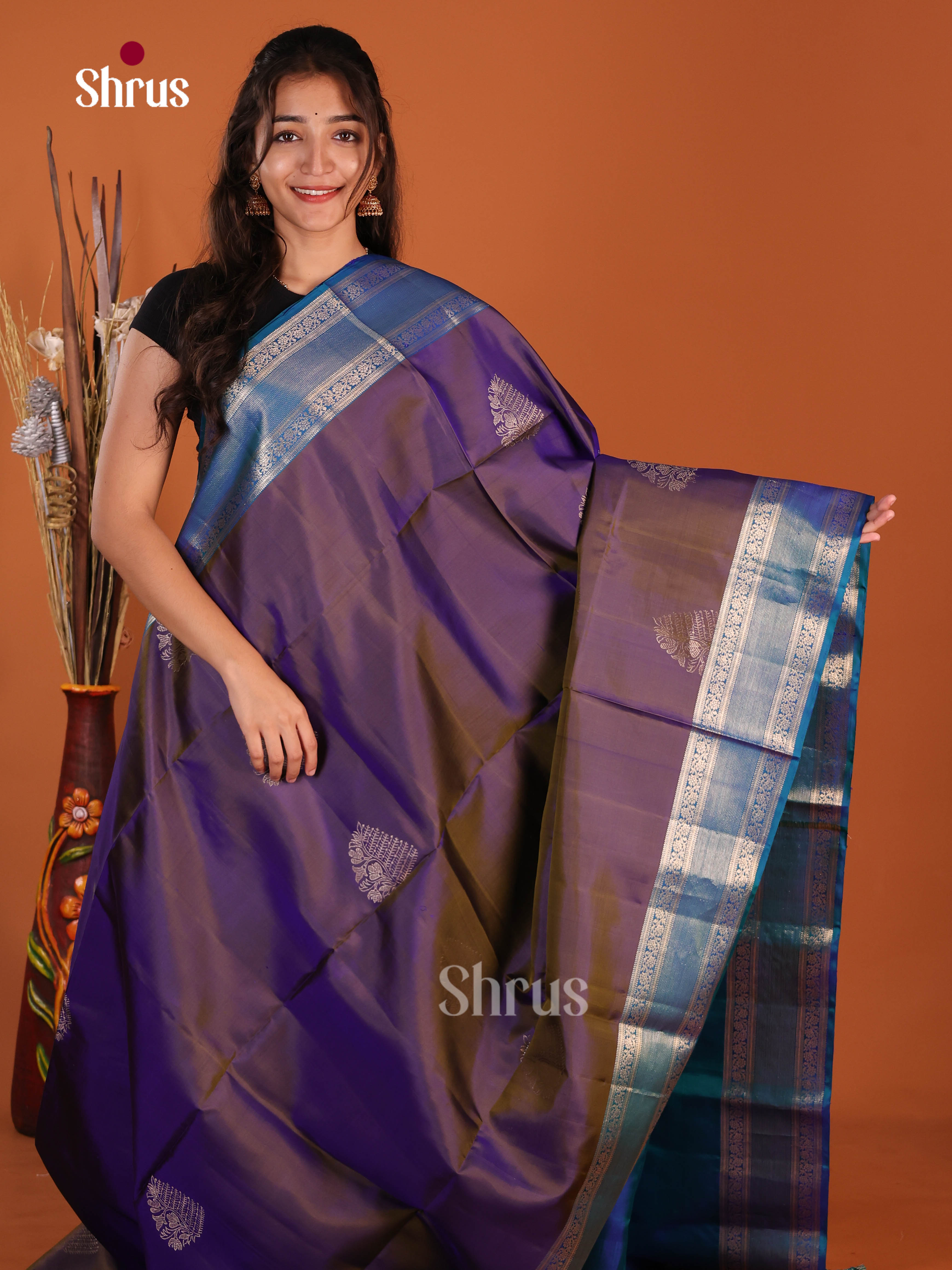DJS14176 - Soft Silk (HR) Saree - Shop on Shrus.com