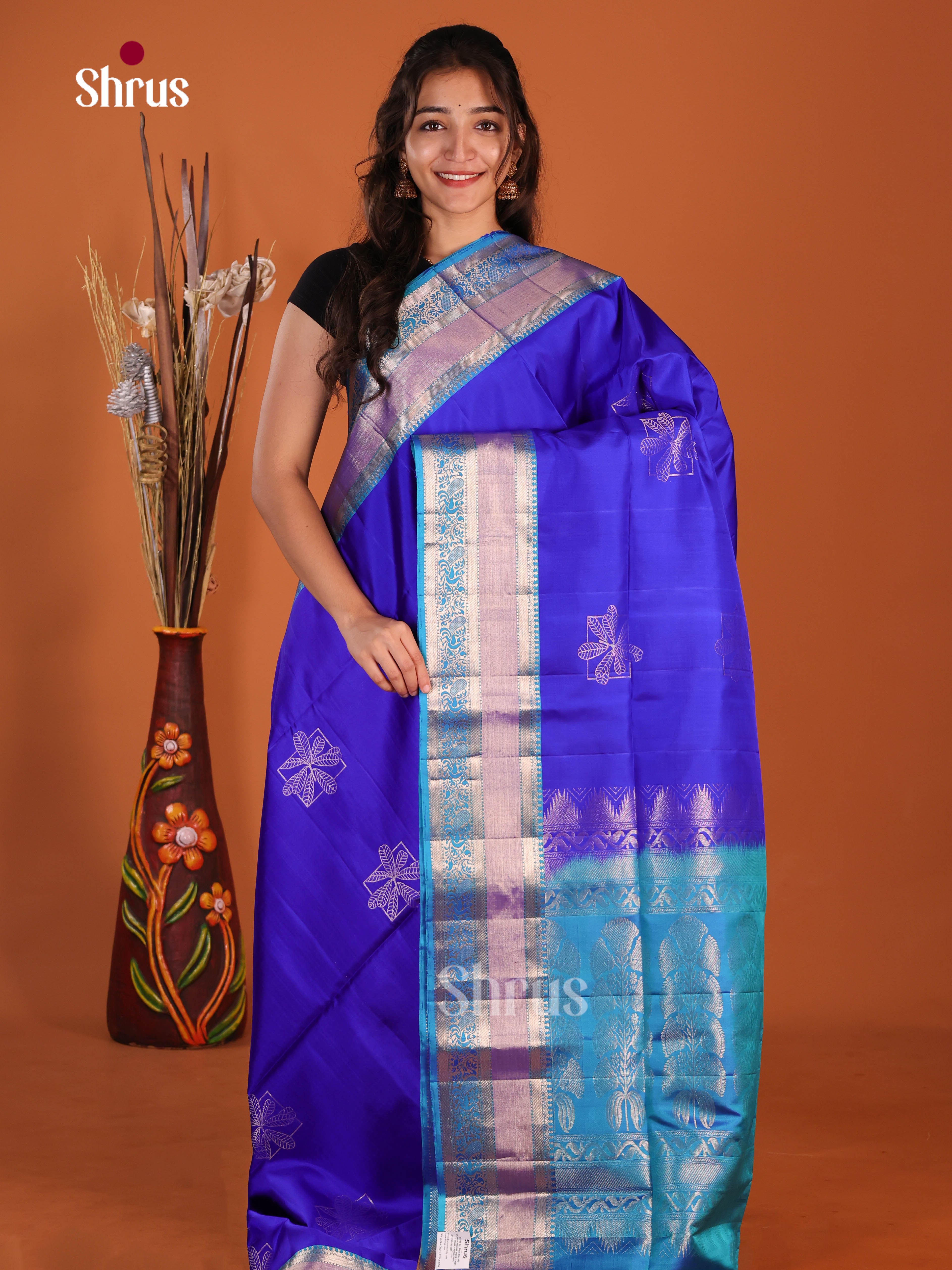 DJS14183 - Soft Silk (HR) Saree - Shop on Shrus.com