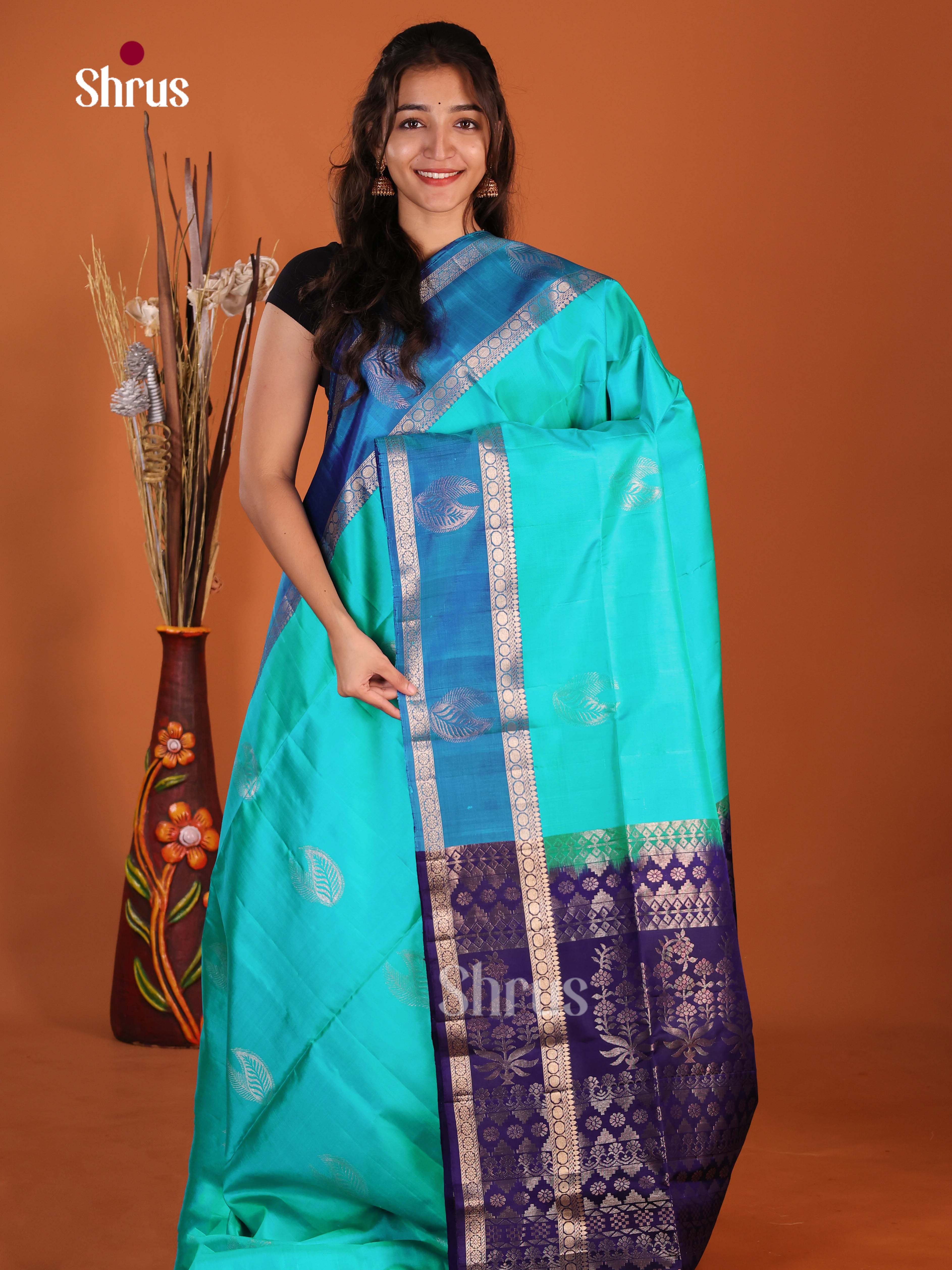 DJS14184 - Soft Silk (HR) Saree - Shop on Shrus.com