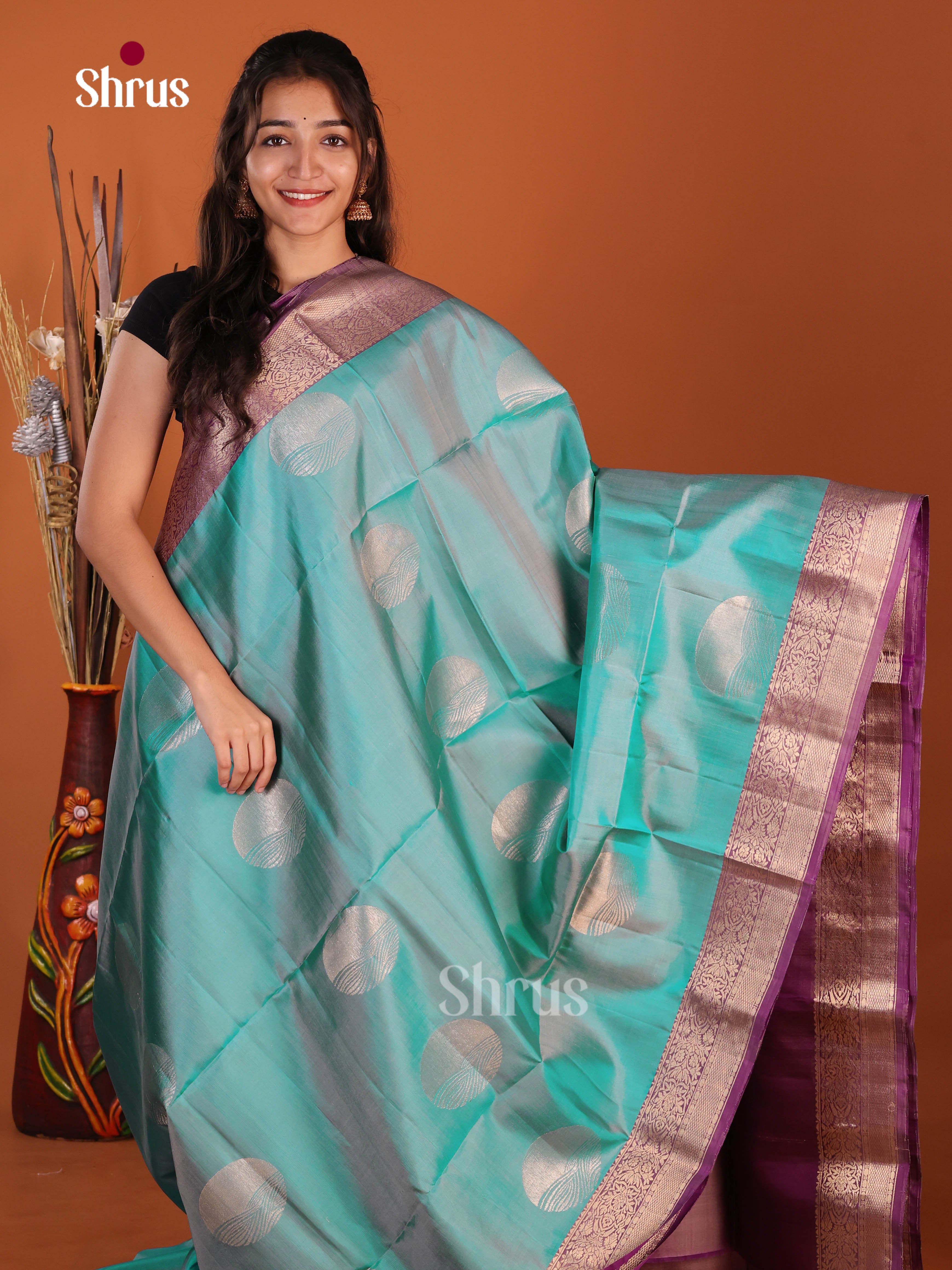 DJS14188 - Soft Silk (HR) Saree - Shop on Shrus.com