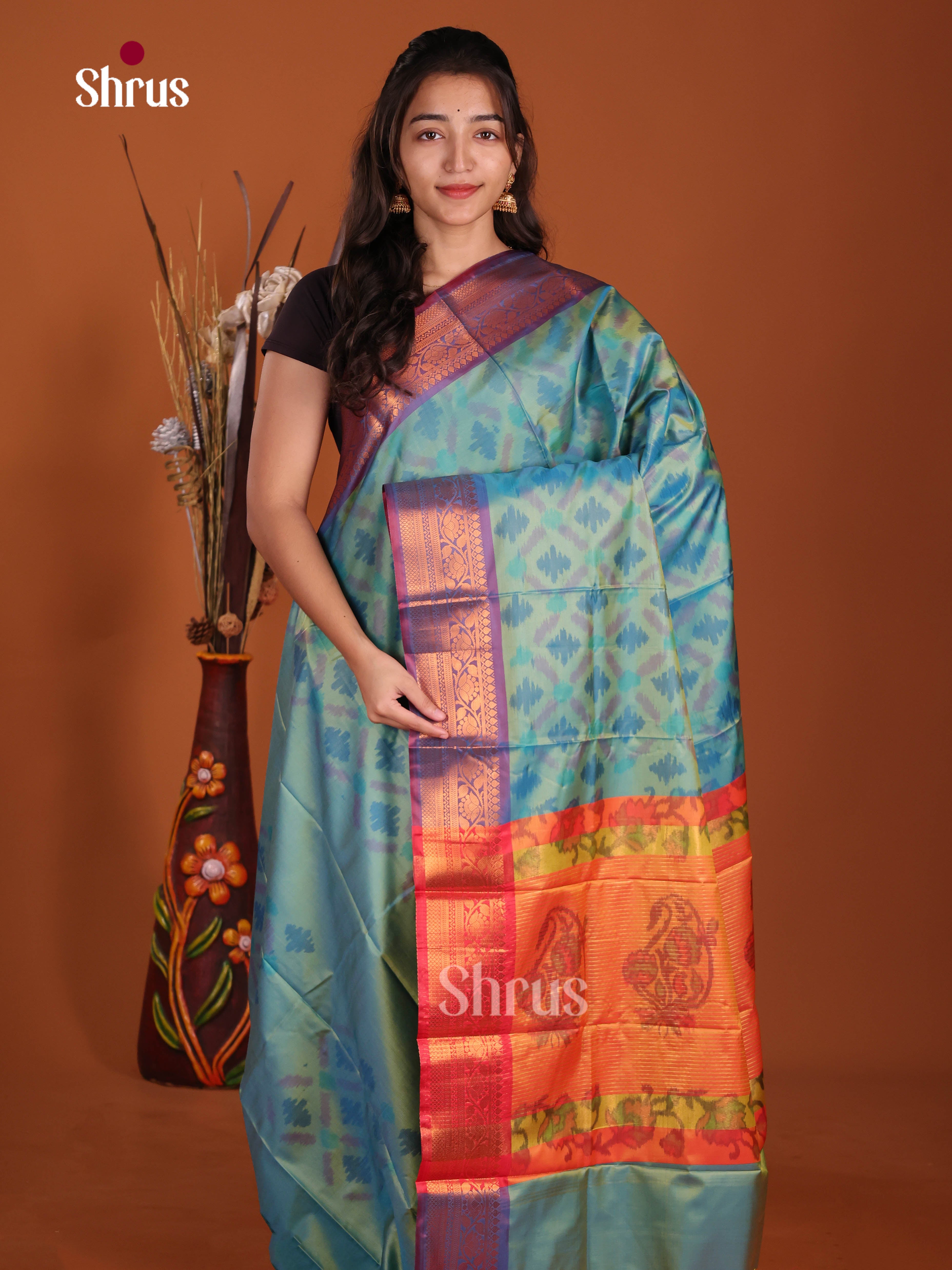 DJS15005 - Semi Pochampally Saree