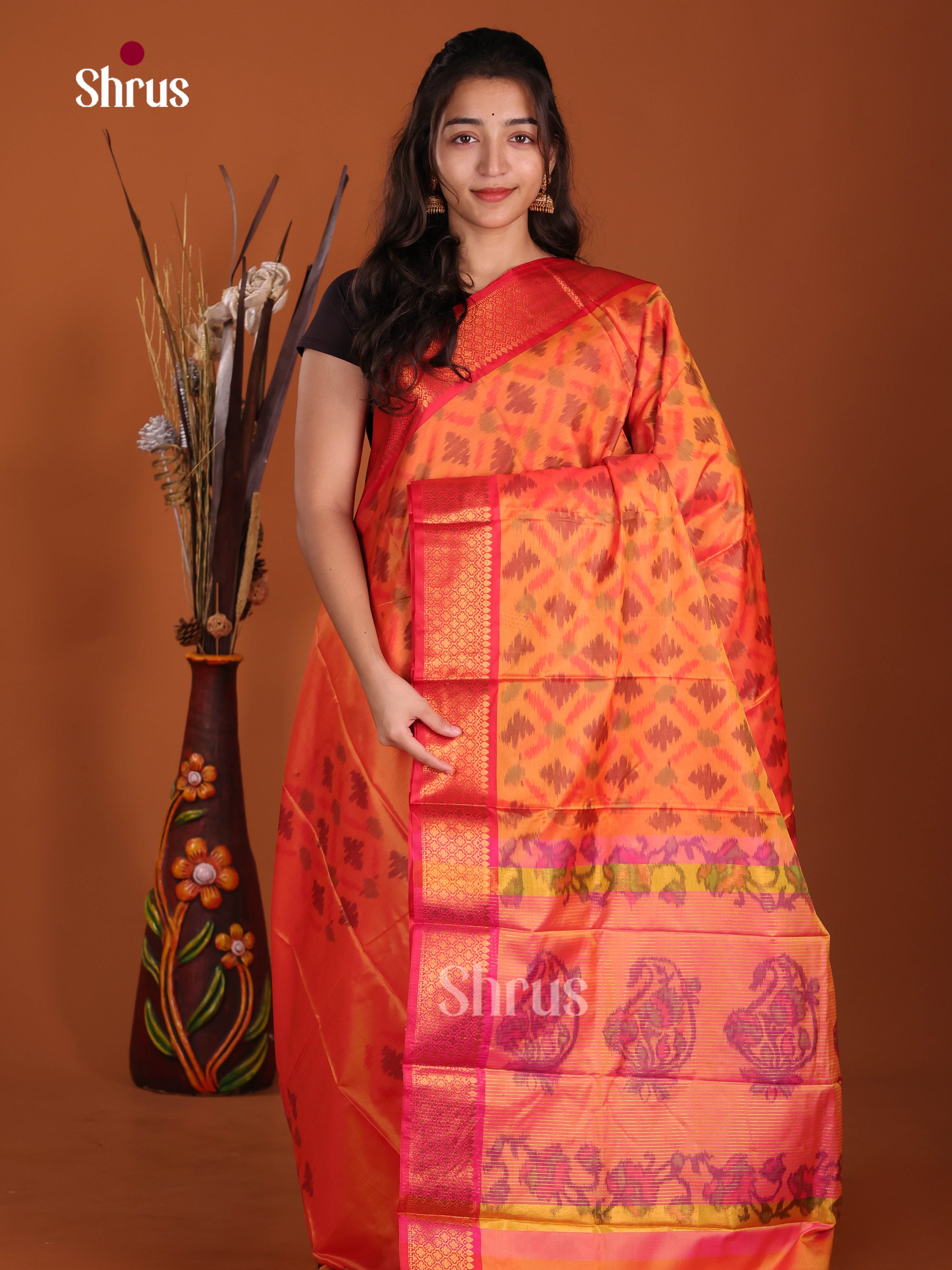DJS15009 - Semi Pochampally Saree
