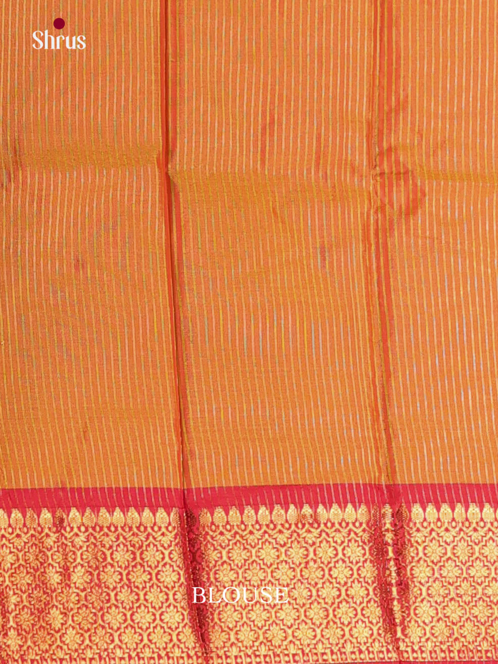 Pink & Orange - Semi Pochampally Saree