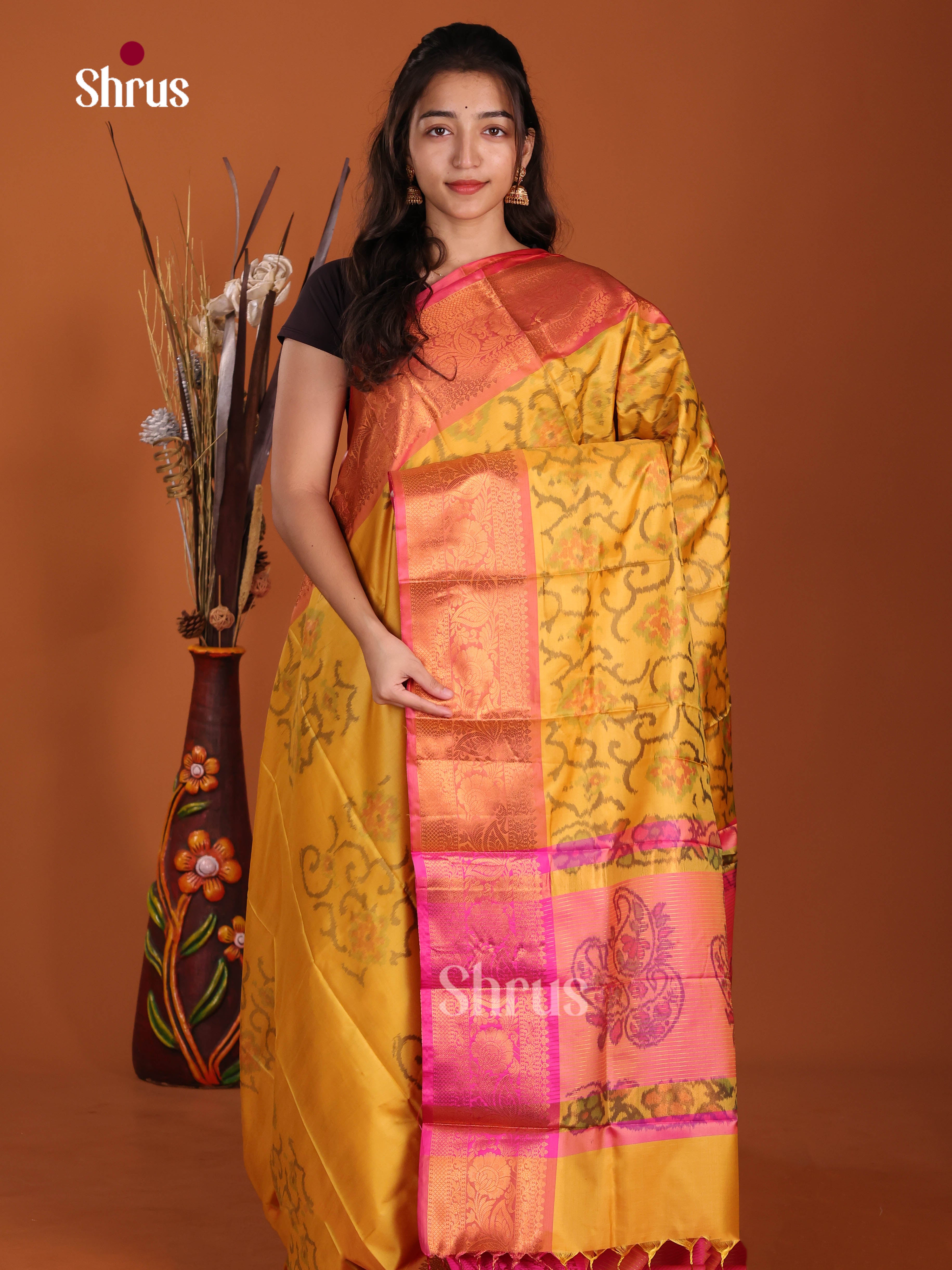 DJS15024 - Semi Pochampally Saree